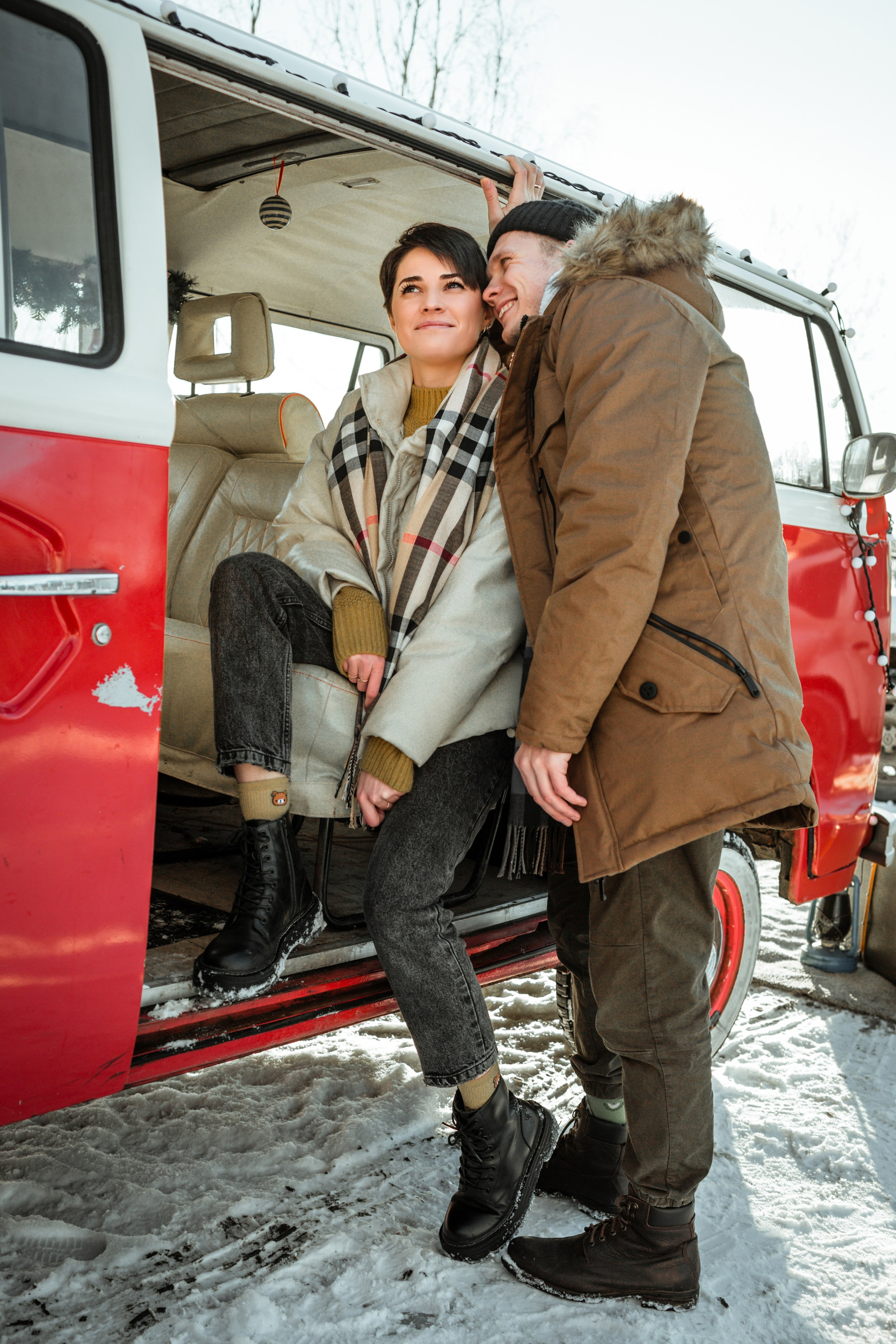 Фотосессия love story зимой. Свадебный фотограф Кирилл Белый