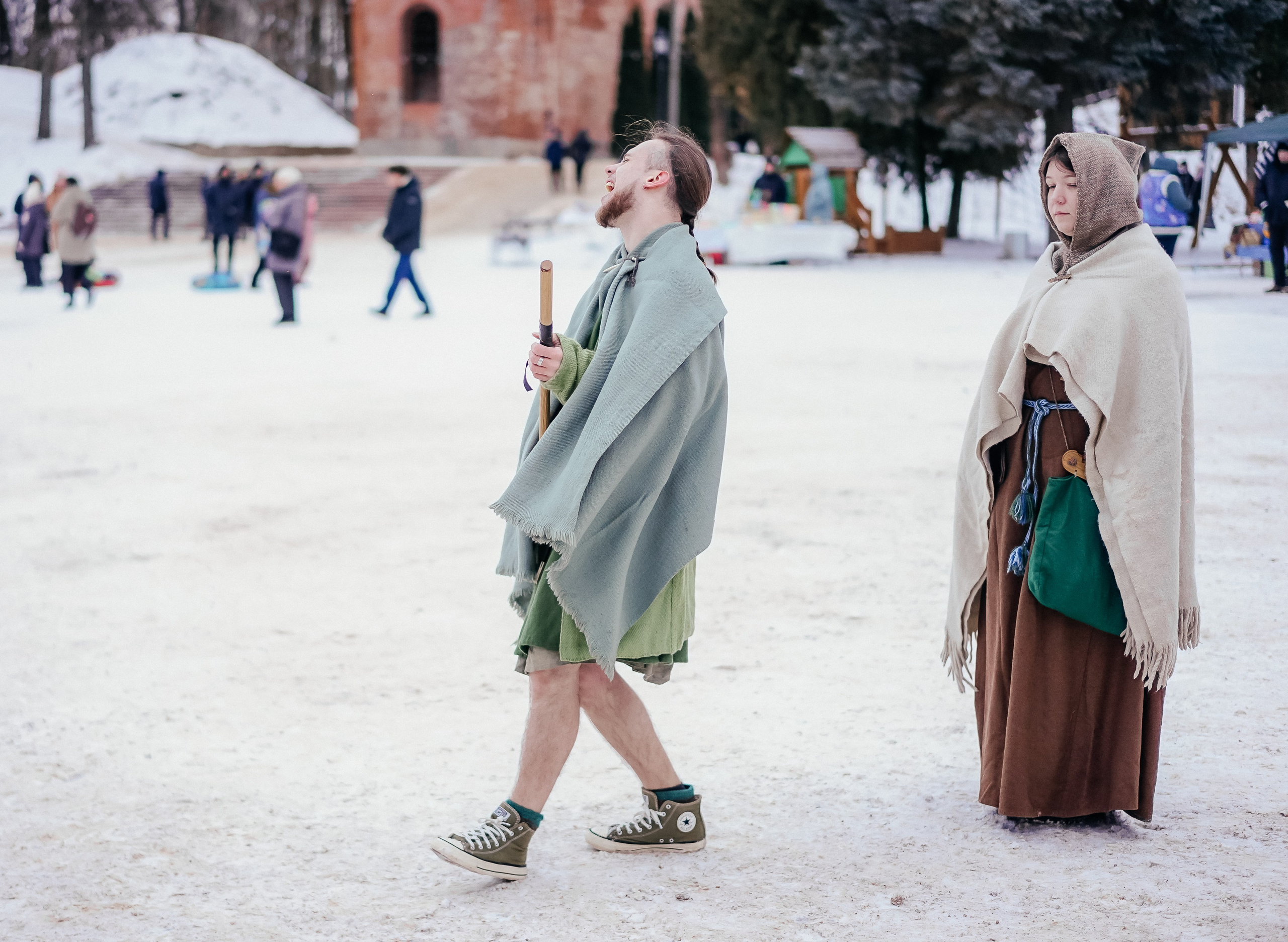«Предновогодний переполох» Лопатинский сад, 14.12.2024. Фотограф и видеограф Смоленск | Студия Цезарь