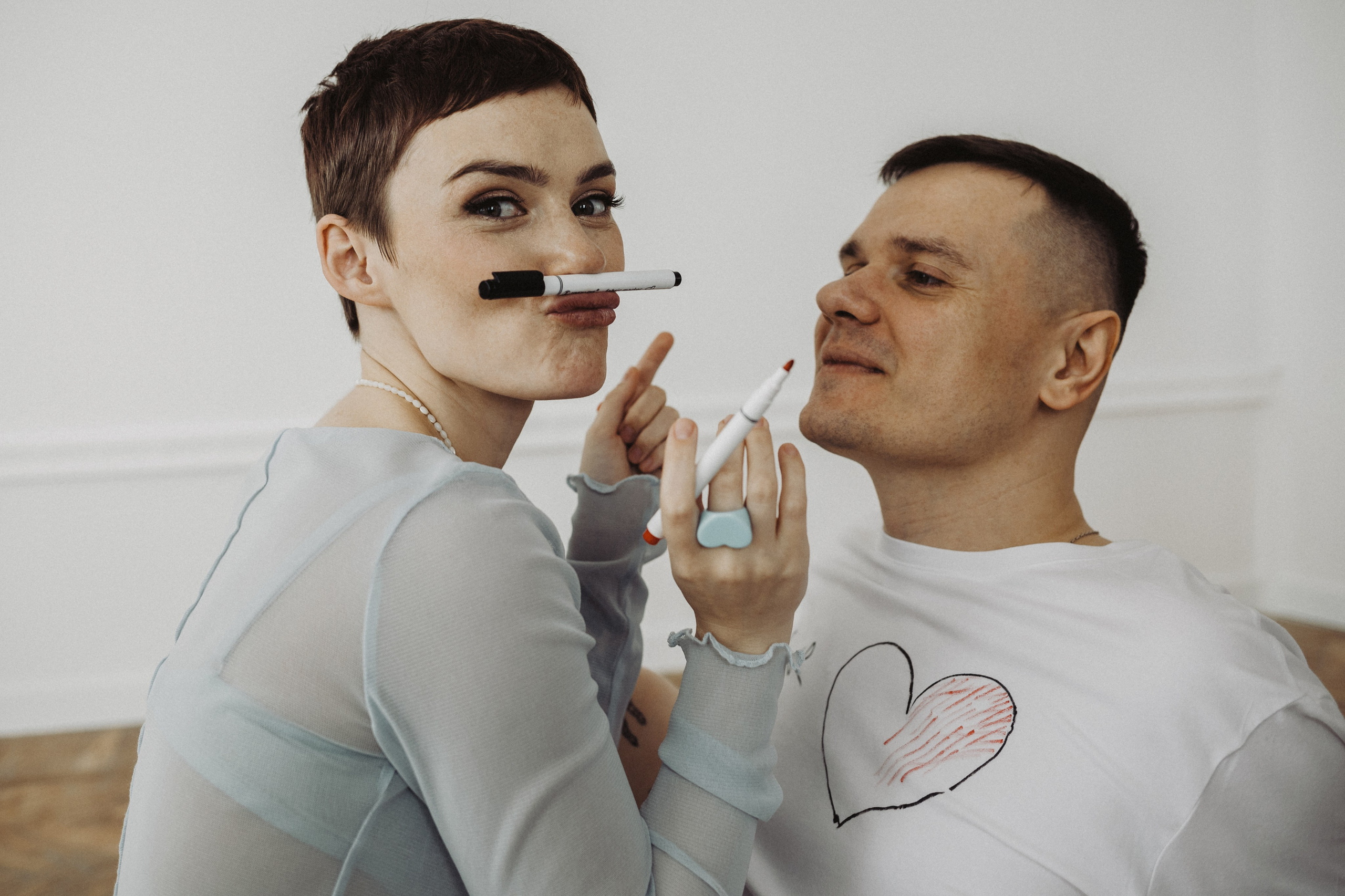 Творческая свадебная фотосессия в Гомеле