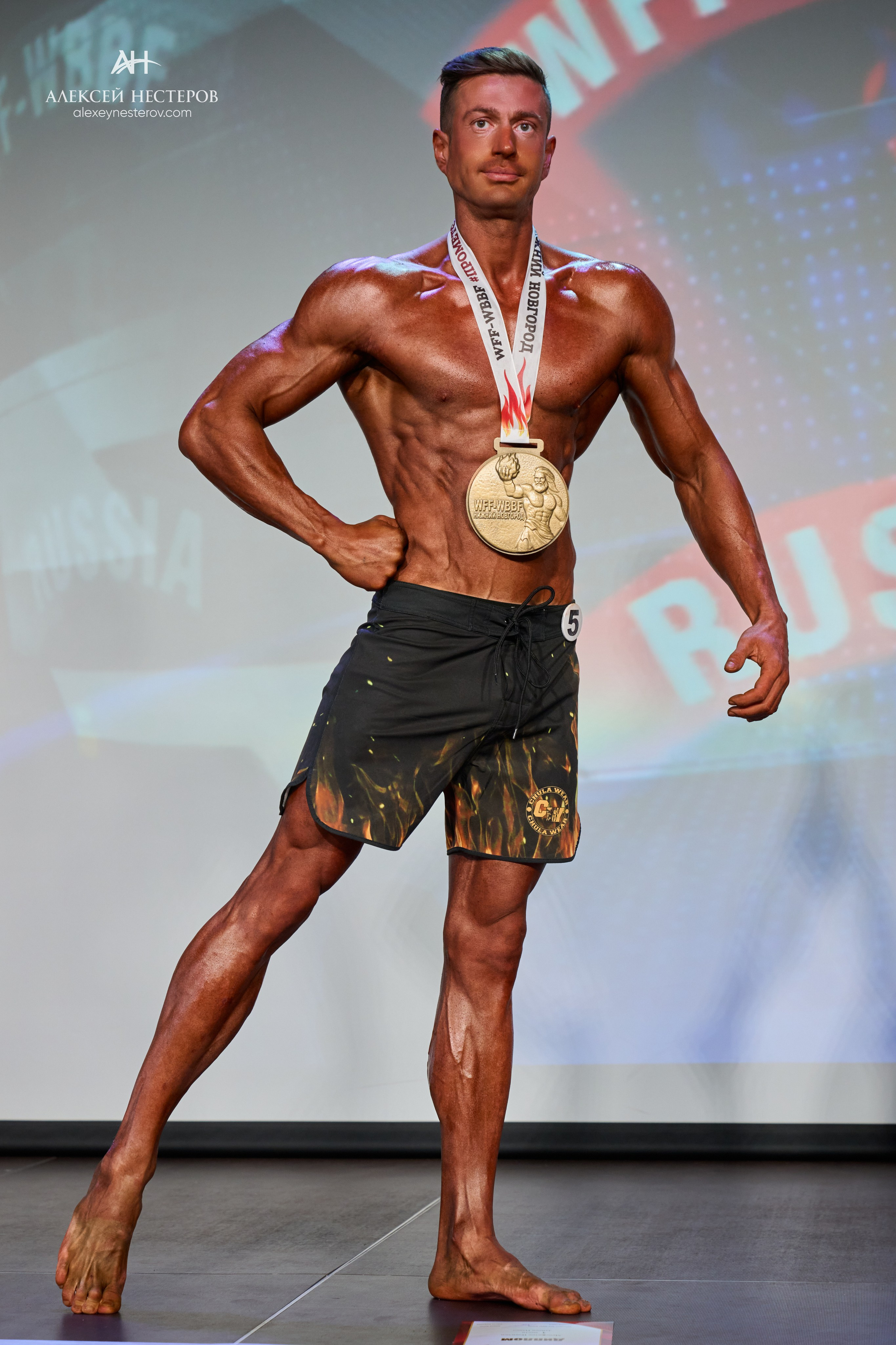 Фото с турнира «Прометей 2, WFF-WBBF Russia» 26 октября 2025. Спортивный фитнес фотограф Алексей Нестеров