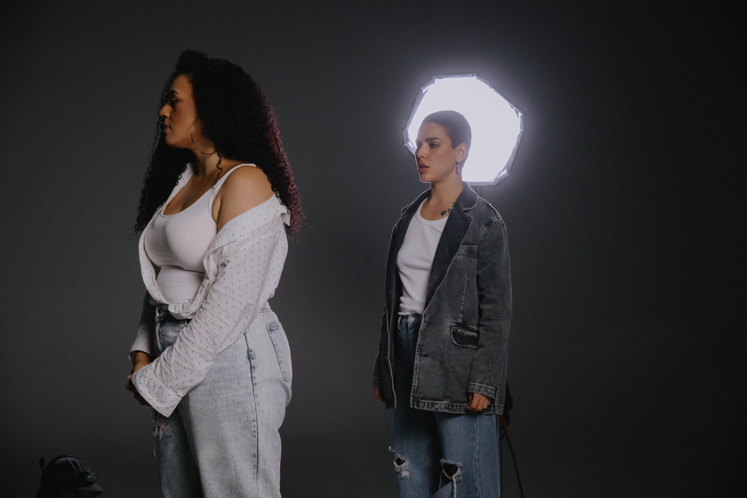 Съемка клипа Юлианны Карауловой и Бьянки. Фотограф в Москве и Санкт-Петербурге Дарина