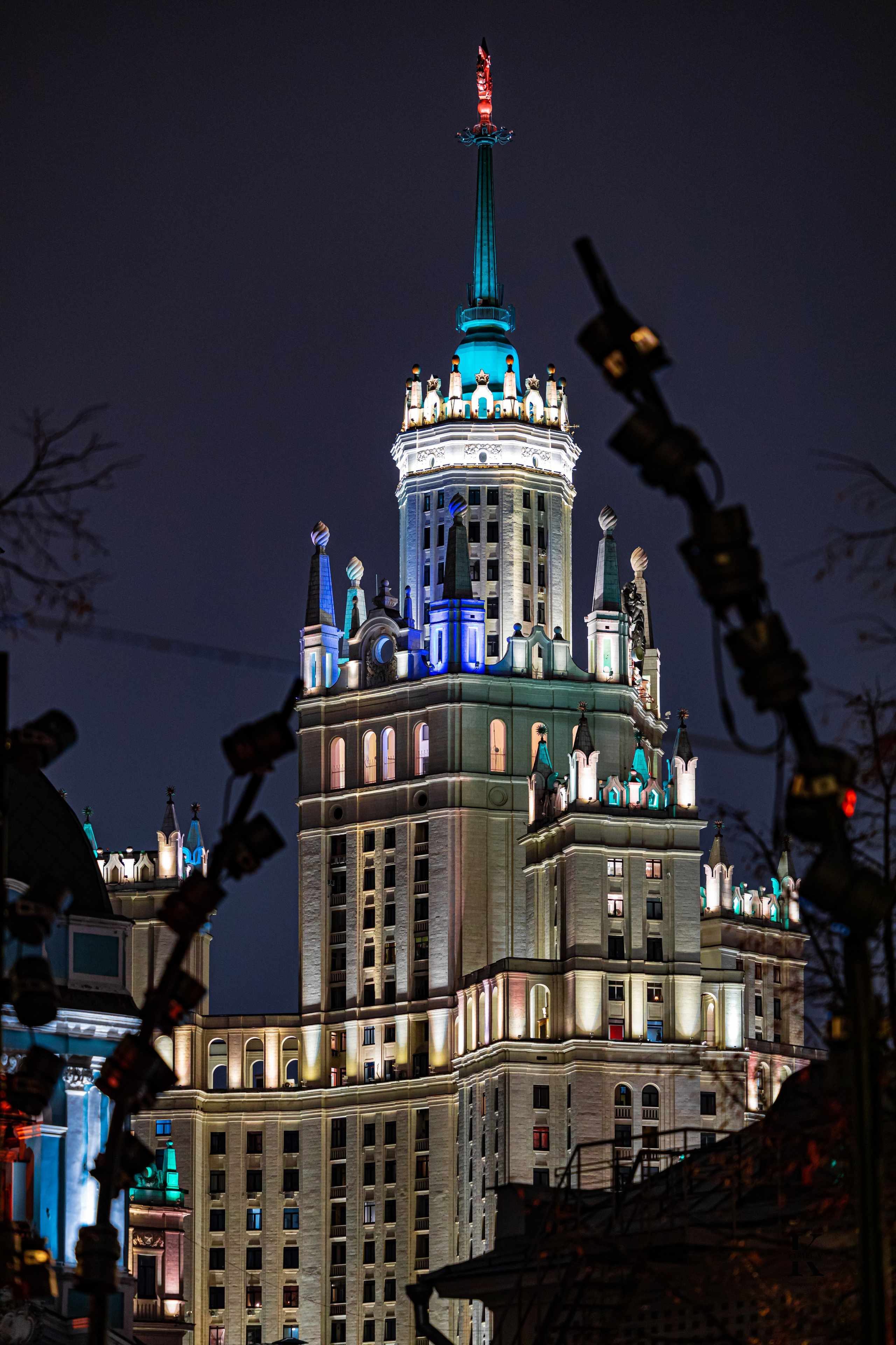 Москва ночью. Декабрь 2024. Фотографирую жизнь! Московский фотограф волонтер