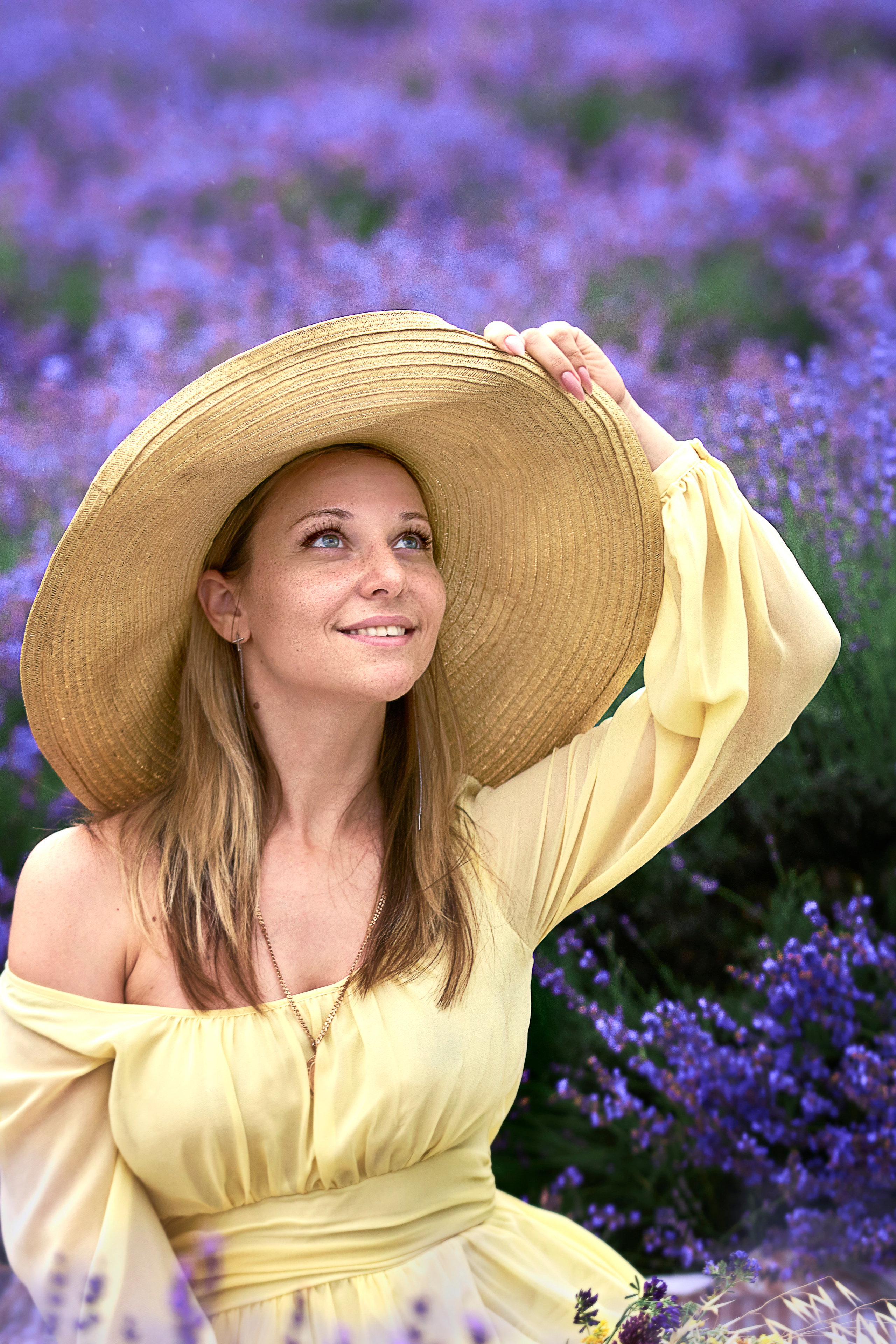 Фотосессия в лавандовых полях Дом ароматных трав для Ирины