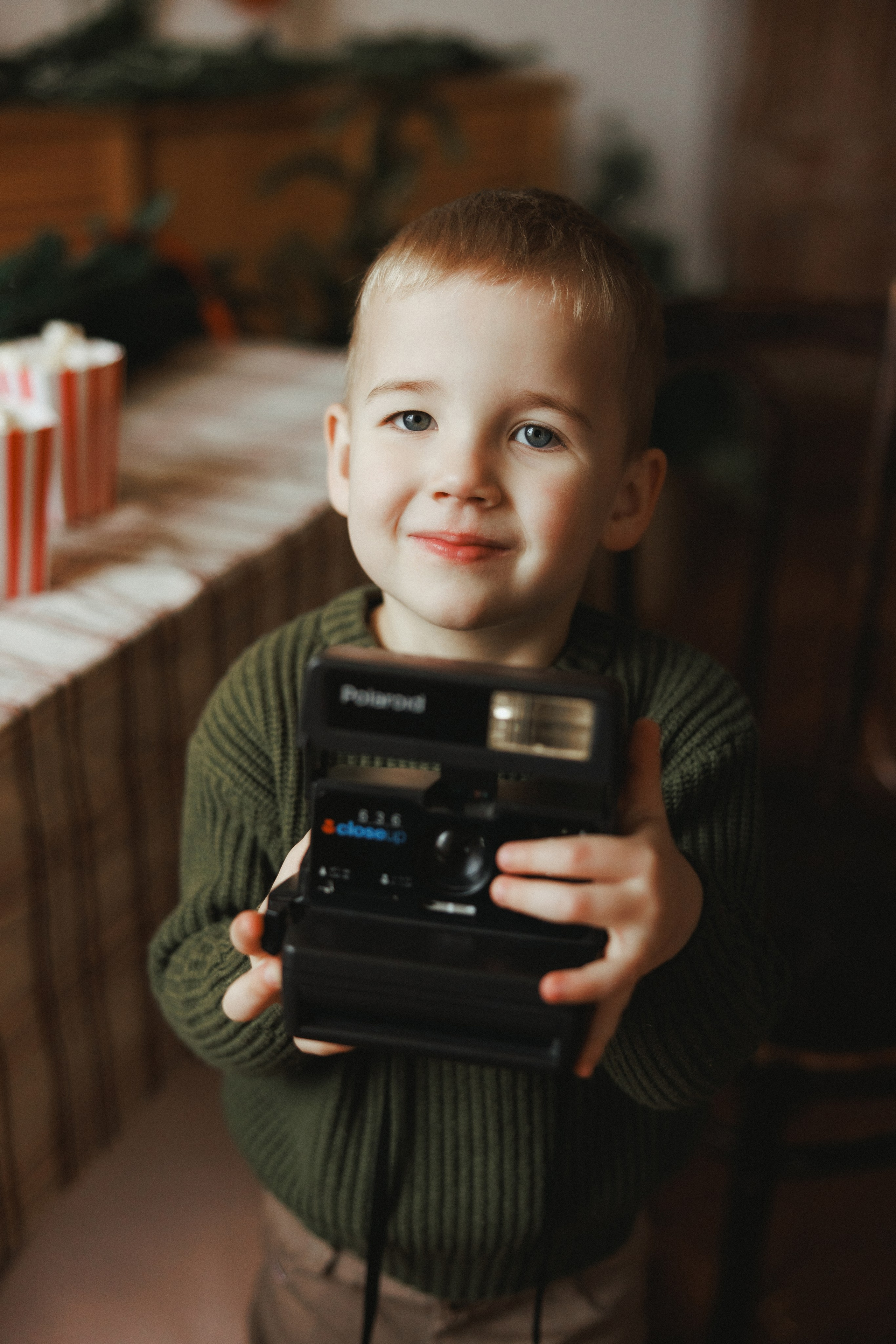 Новогодняя фотосессия в фотостудии «Берлин», город Краснодар. Семейный и детский фотограф в Краснодаре Анна Трашкова