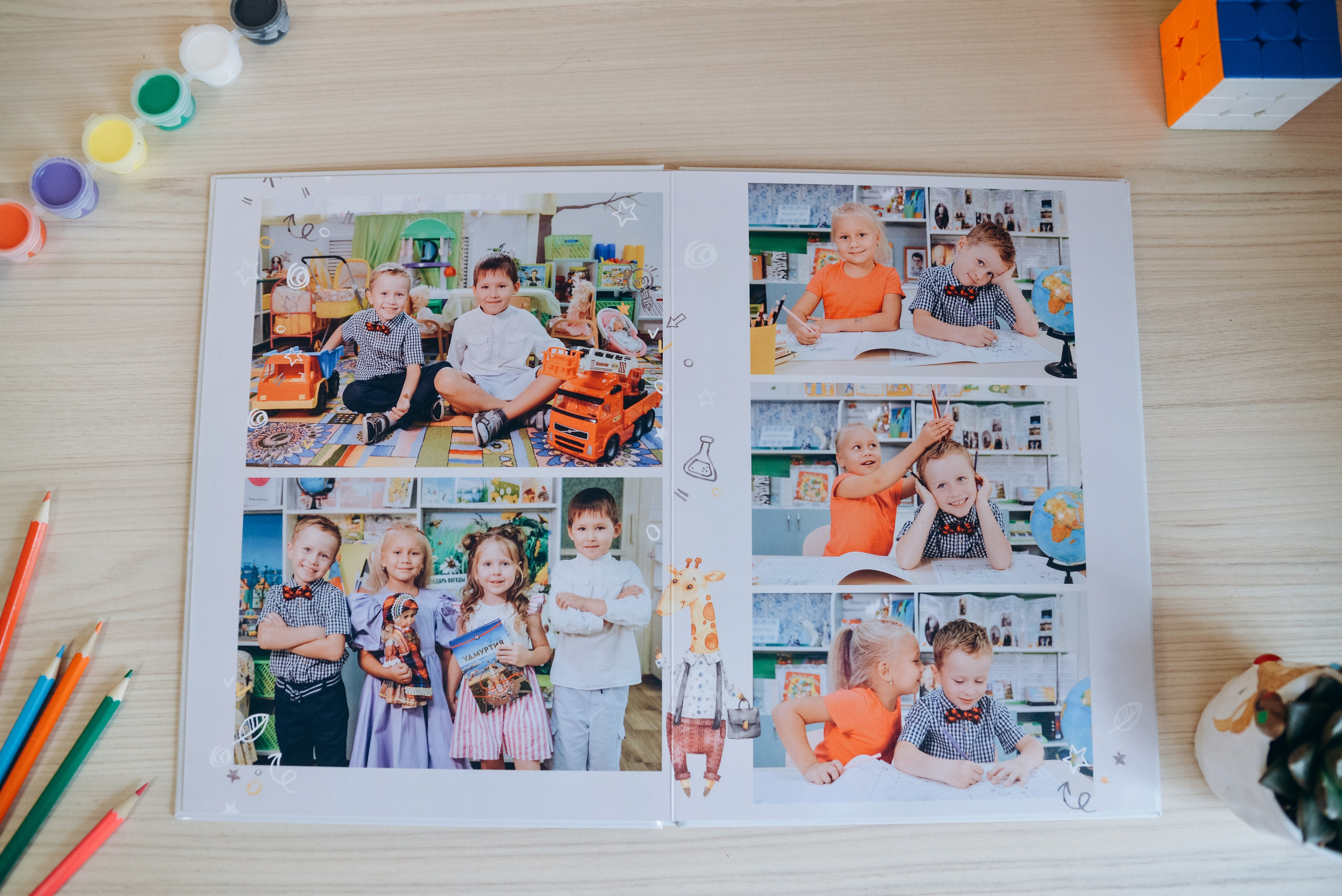 Детский сад. Альбомы. Современные выпускные альбомы. Воткинск