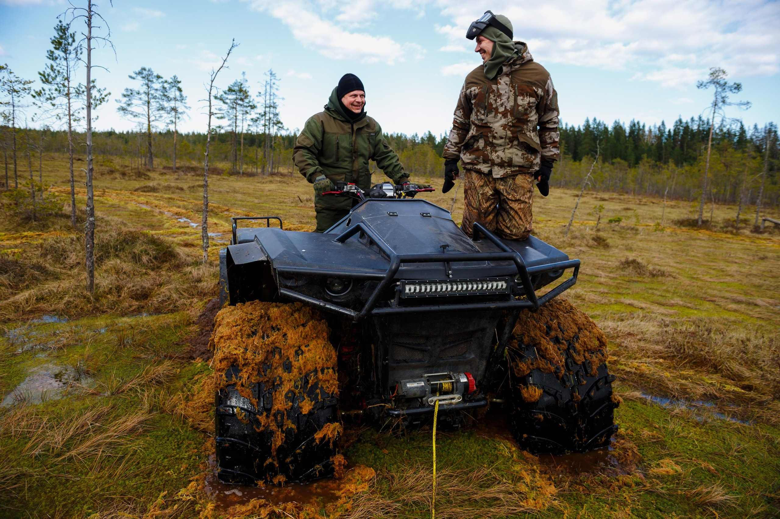 Ленинград-трофи 2024 — Вездеход Секач промо. Фотограф Алексей Алексеев