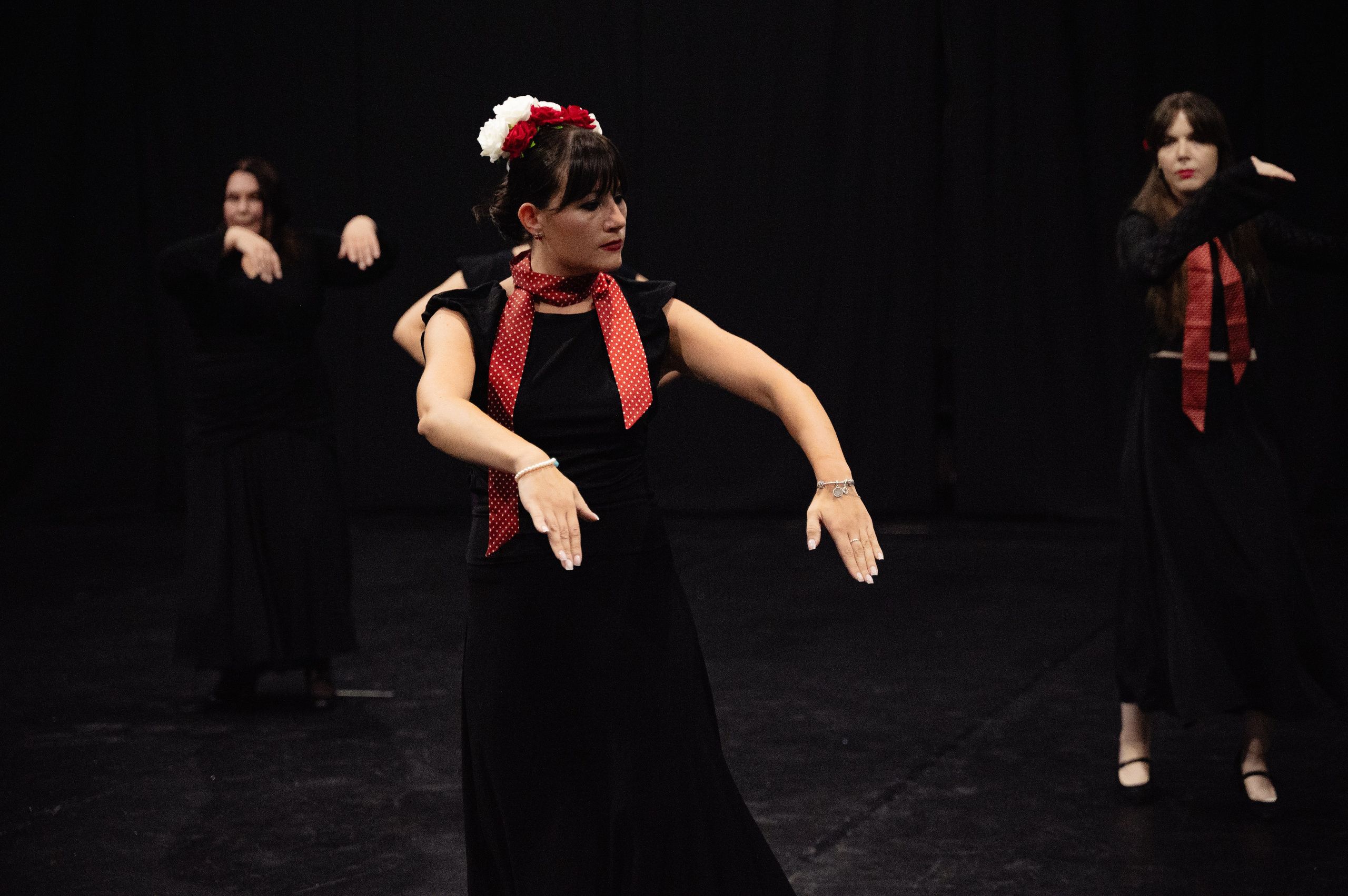 Концерт школы фламенко Los Tacones. Елена Чеснокова спортивный фотограф во Владимире и Белграде