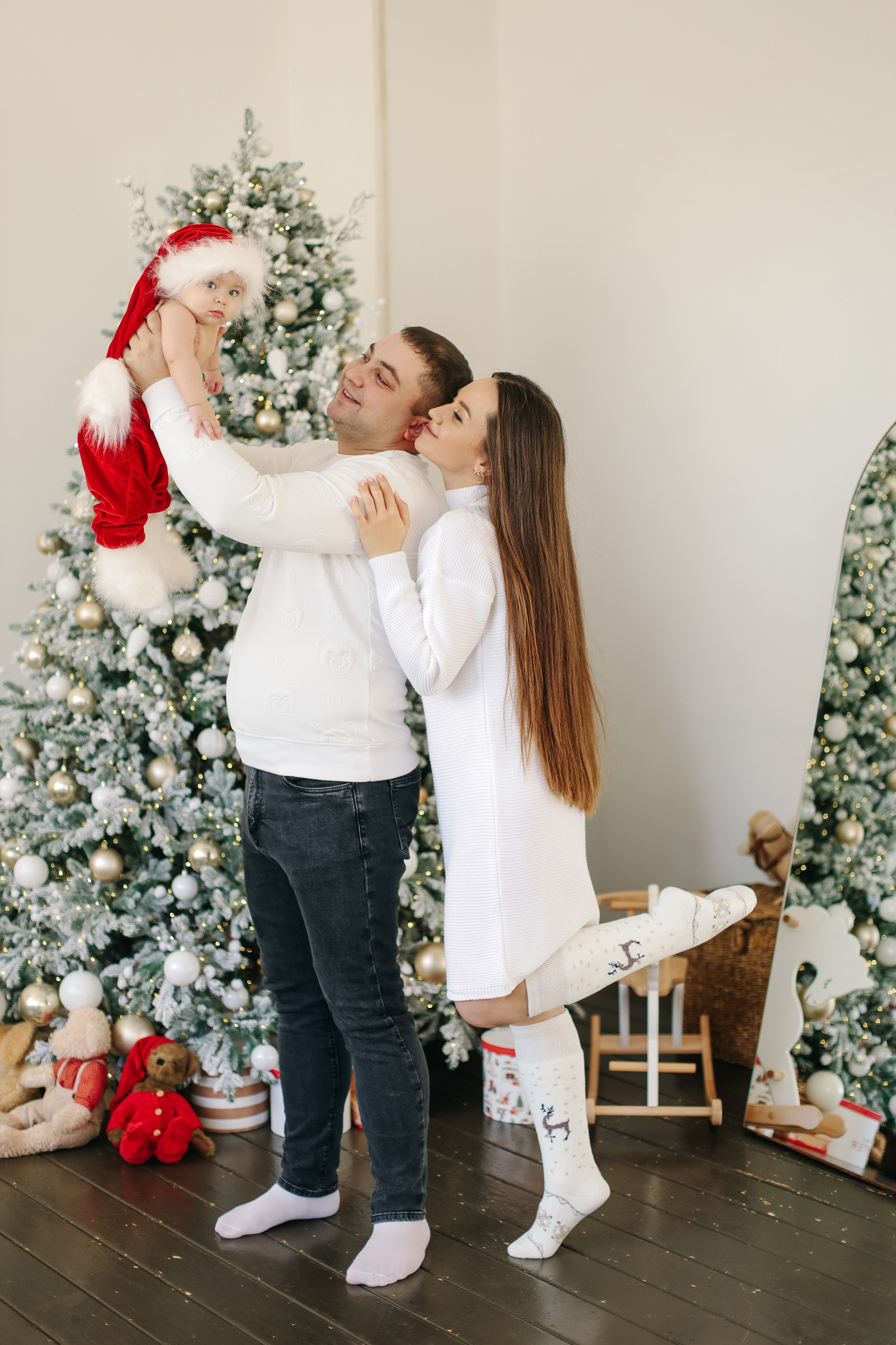Новогодняя семейная фотосессия. Семейный и свадебный фотограф в Пензе Валерия Филюкова