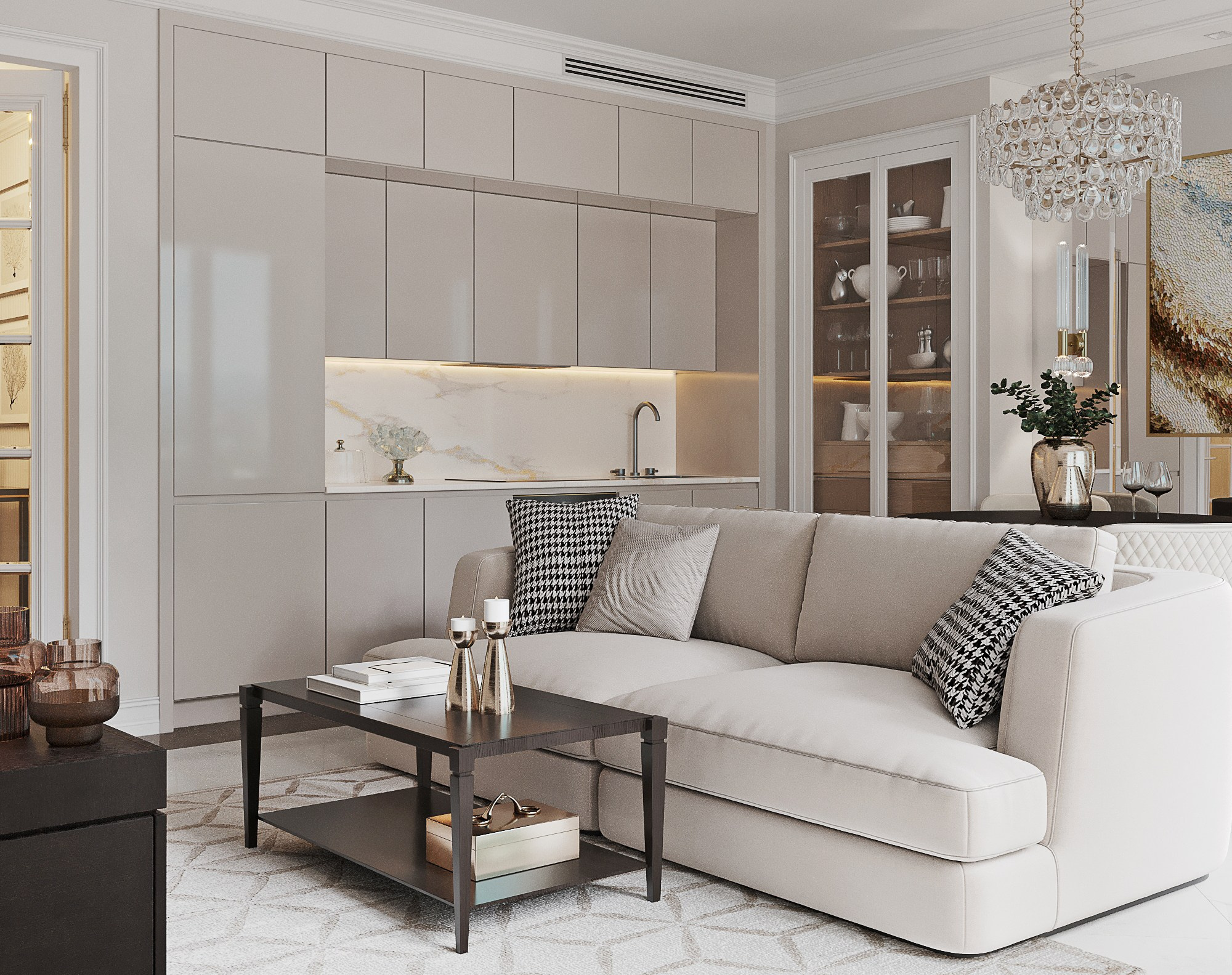 ЖК Sky house. Дизайн интерьера в Москве