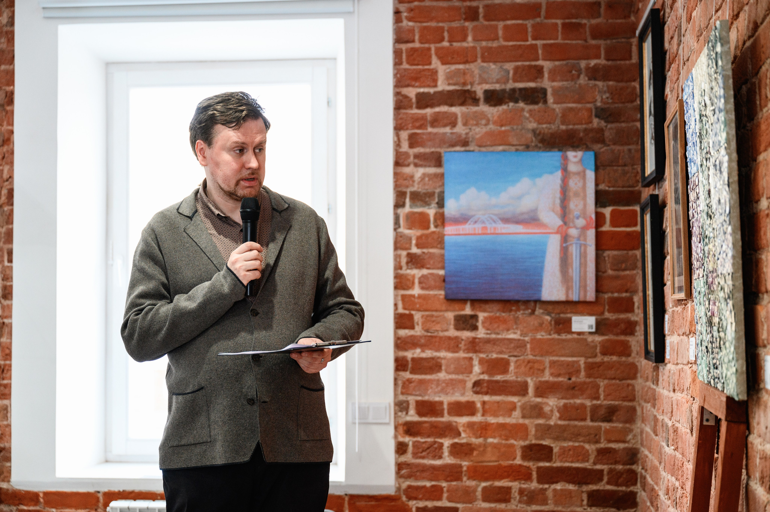 Открытие выставки «Время Z». Фотограф Захваткин Роман