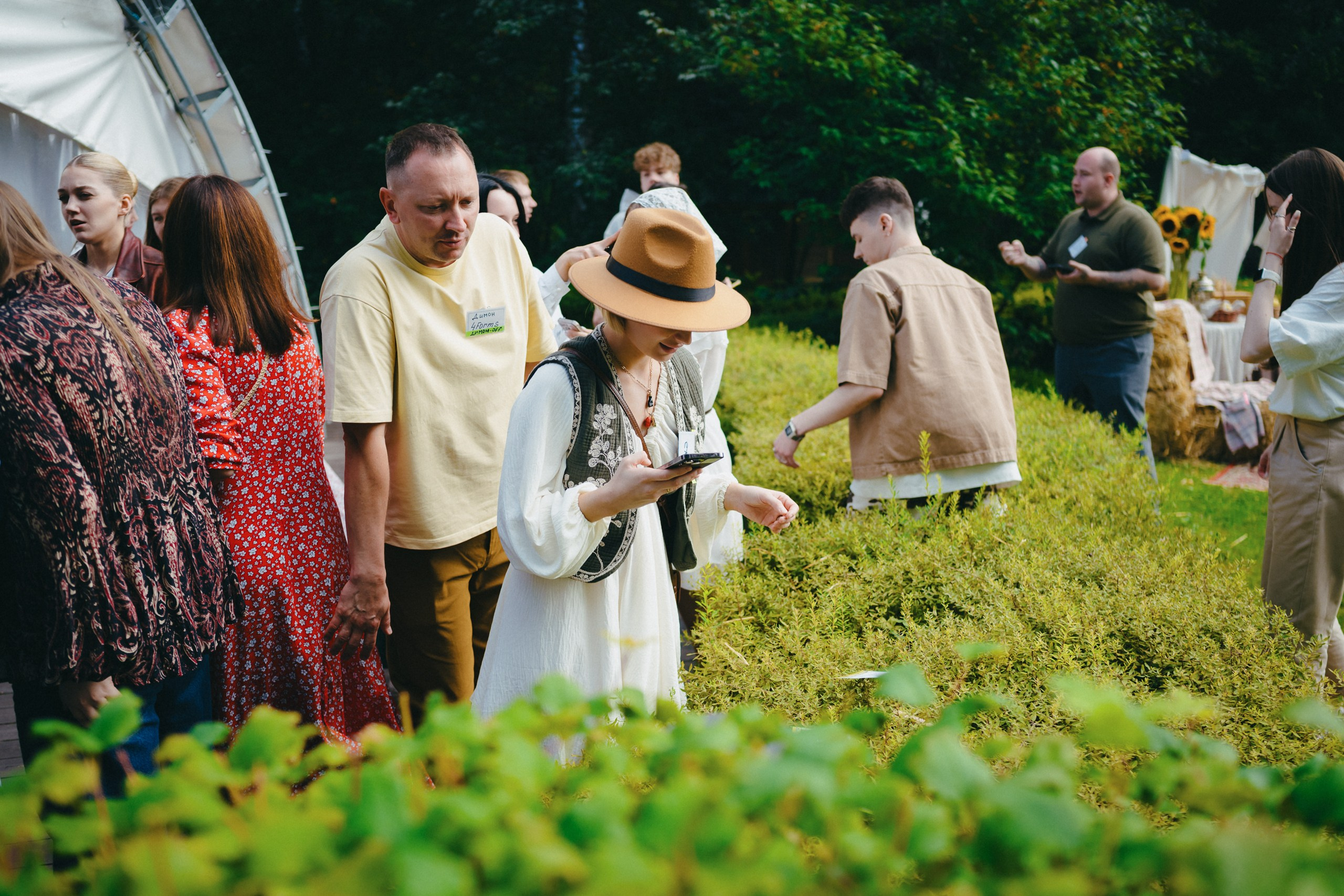 Корпоратив летом под открытым небом. Komonev