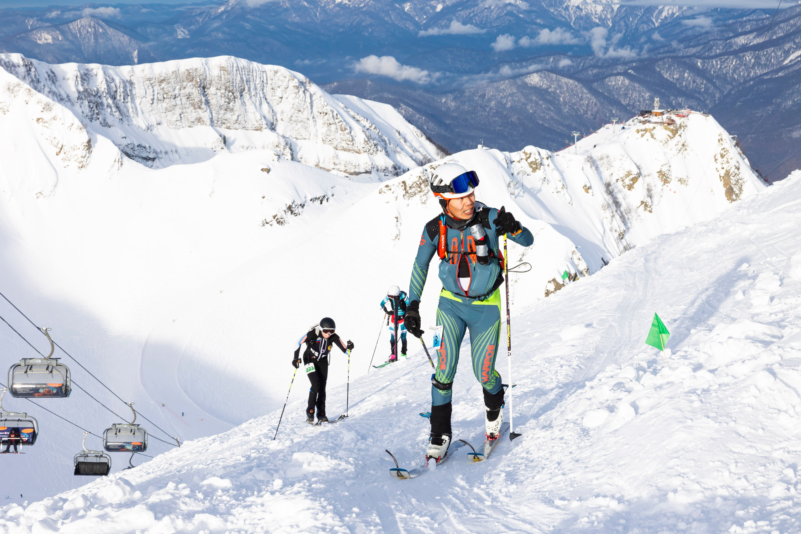 Alpindustria Skimo Race. Фотограф Красная Поляна — Сочи — Москва