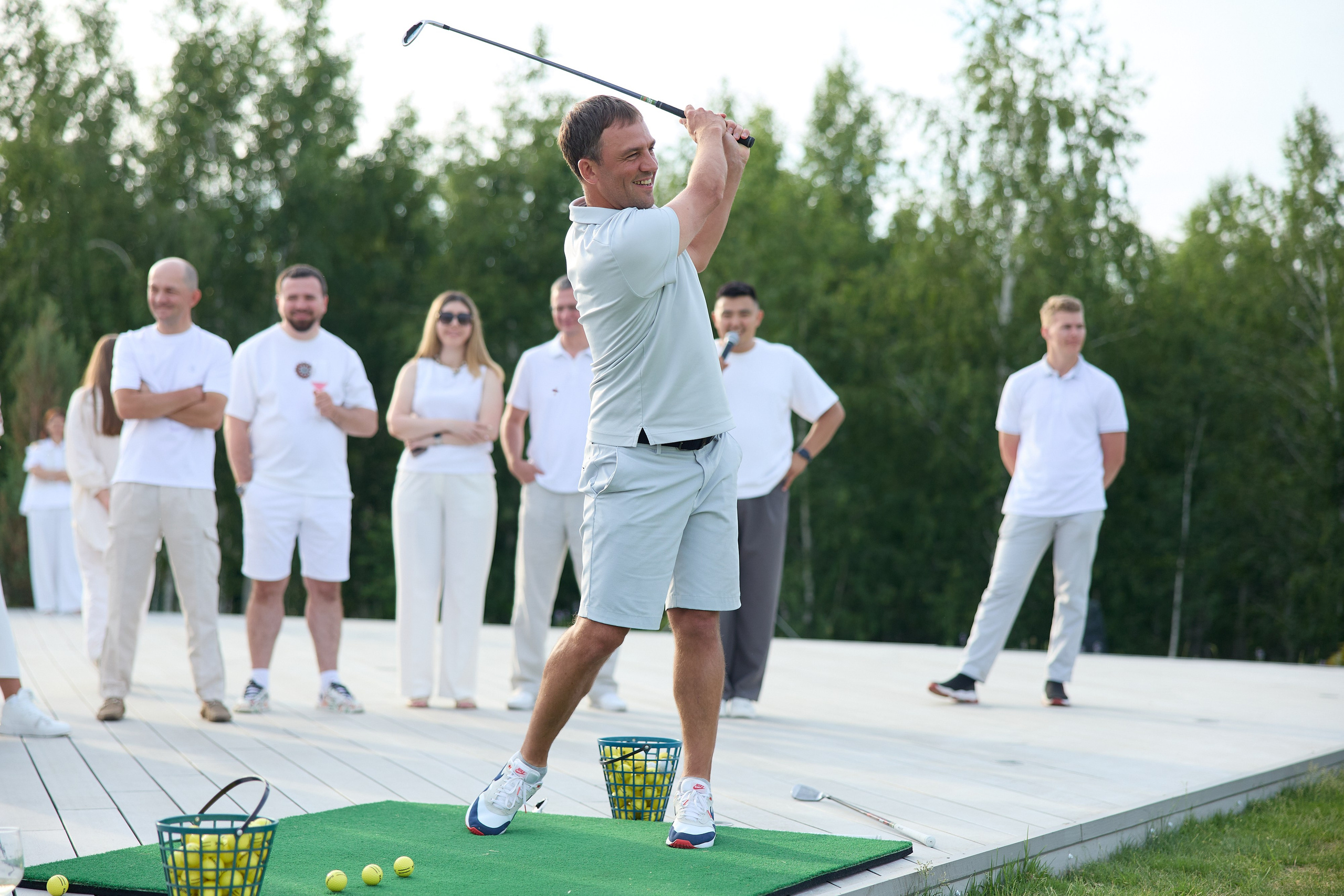 Открытие сезона в гольфклубе Сильвер