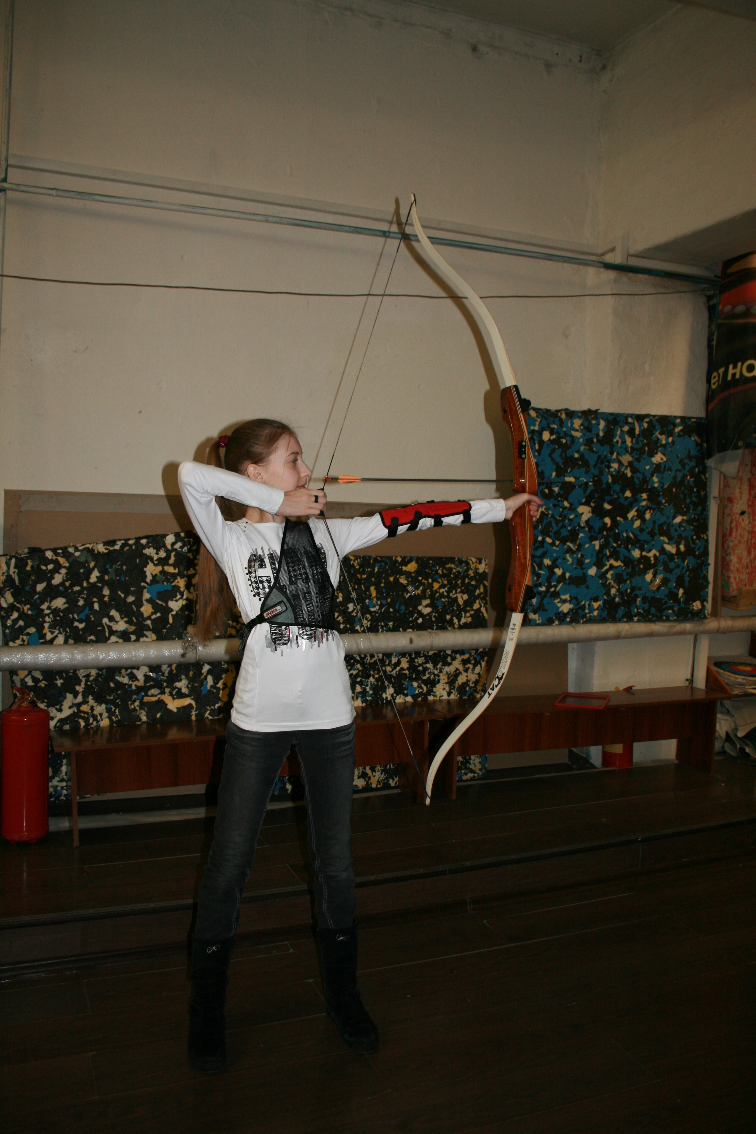 Соня ДР Стрелковый клуб 14 лет 15.03.2014. Семейный, Свадебный фотограф СПБ Питер— Романова Екатерина