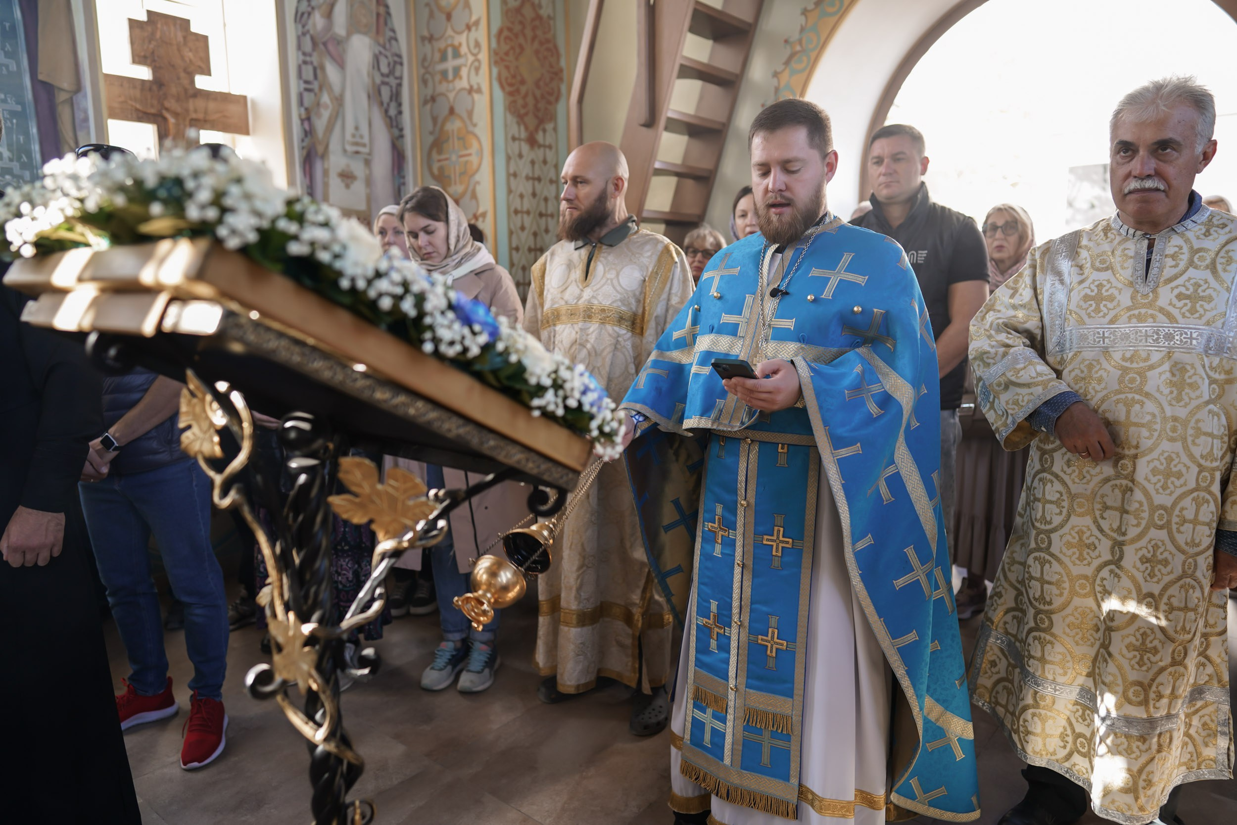 Покров Пресвятой Богородицы в храме ап. Андрея Первозванного. Церковный фотограф Севастополь