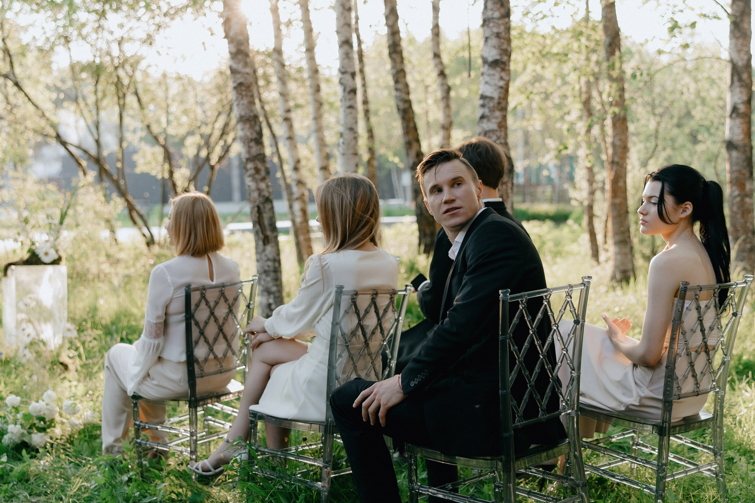 Загородная камерная свадьба Дмитрия и Екатерины. Свадебный фотограф Москва