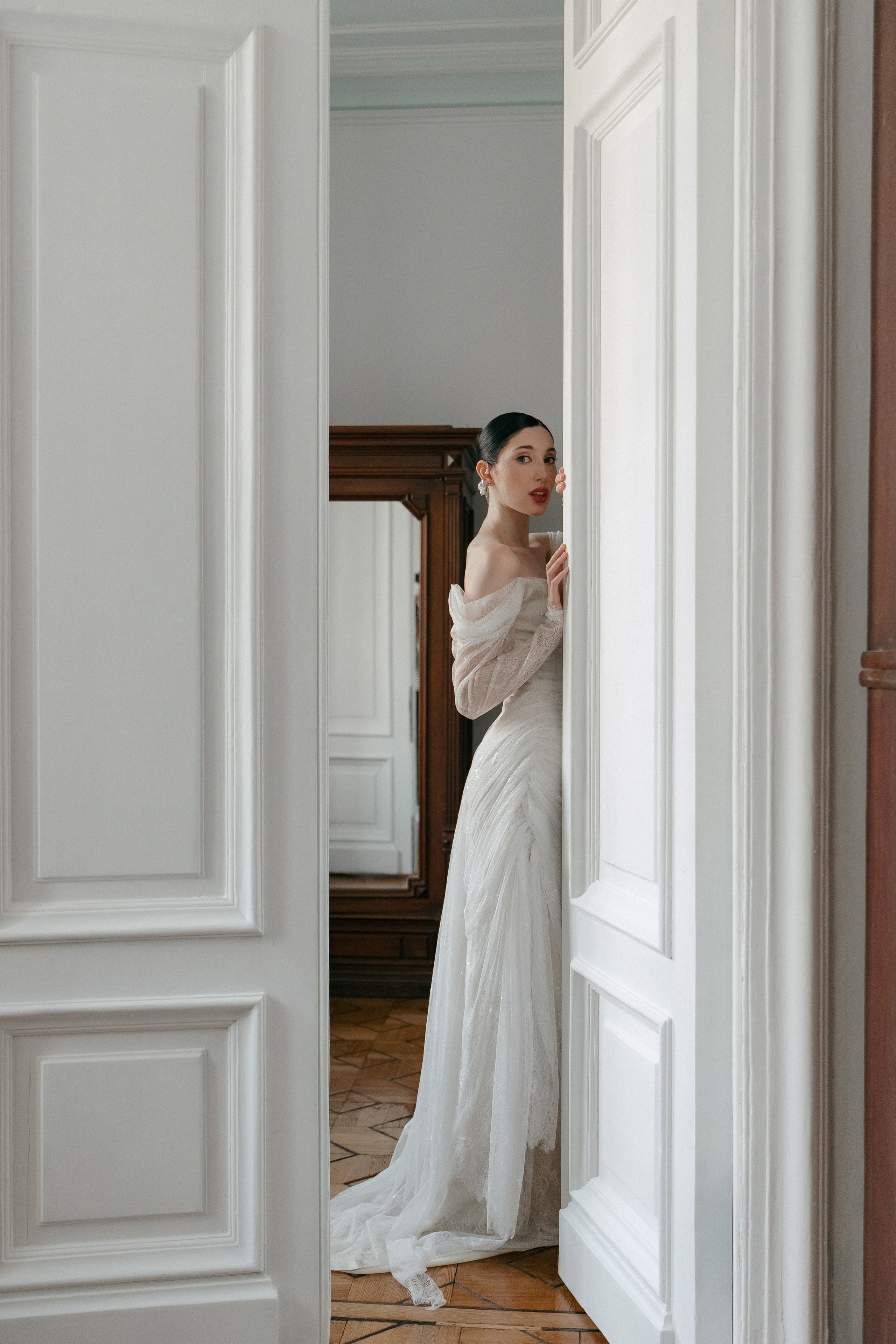 Винтажная история Полины и Дмитрия. Свадебный фотограф Москва