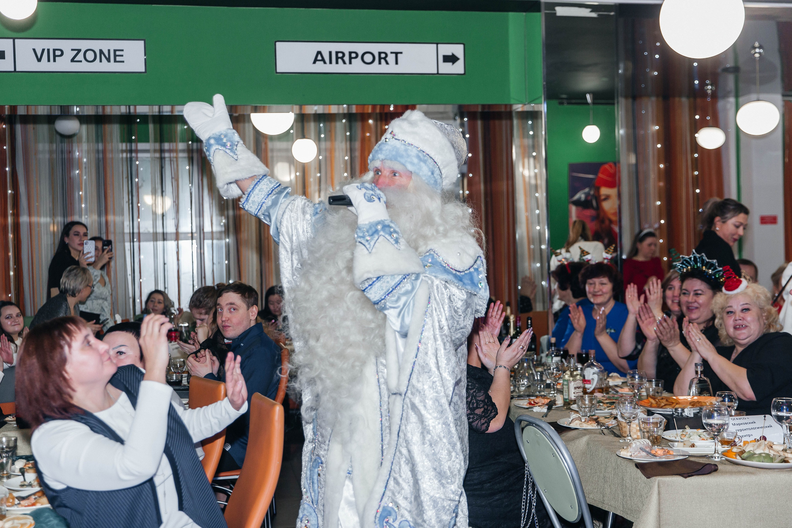 Новогодний корпоратив репортаж. Главная