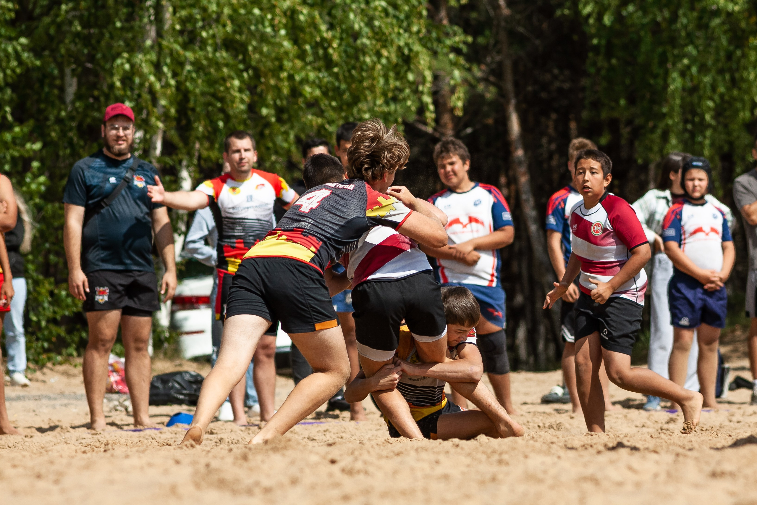 «Кубок «Молота» по пляжному Регби. Фотография