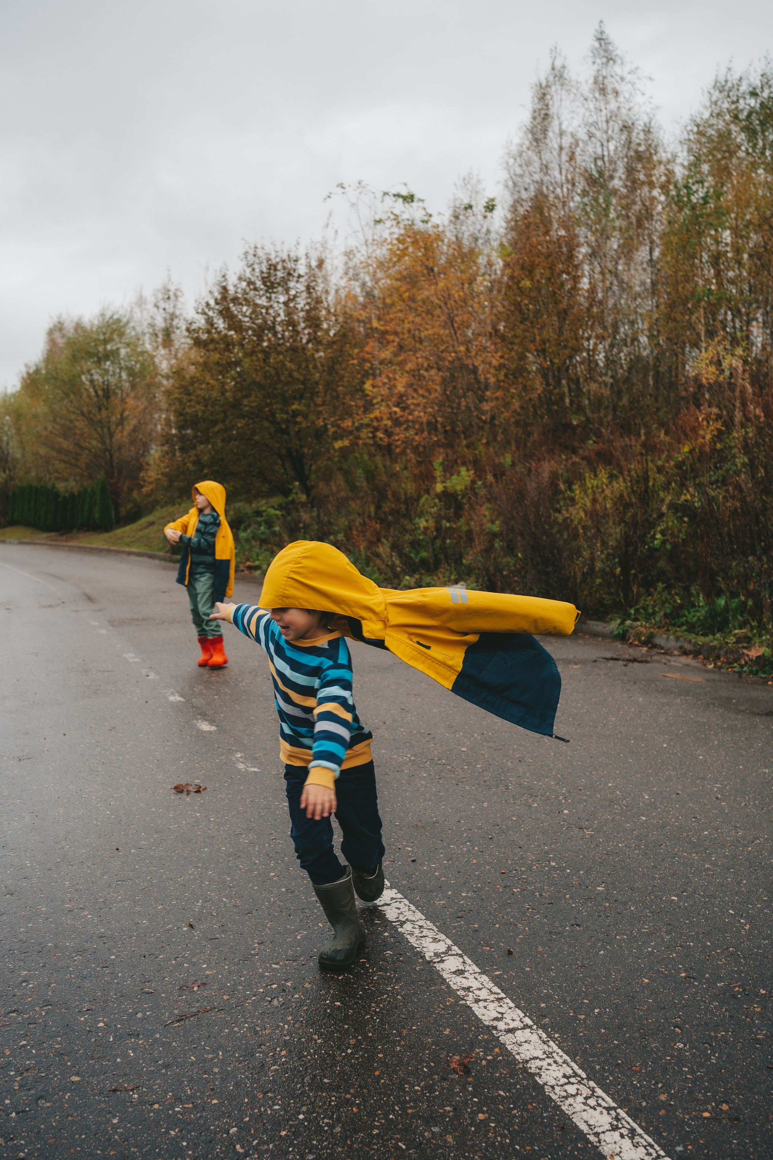 Осенняя семейная прогулка. Фотограф Екатерина Канчалаба