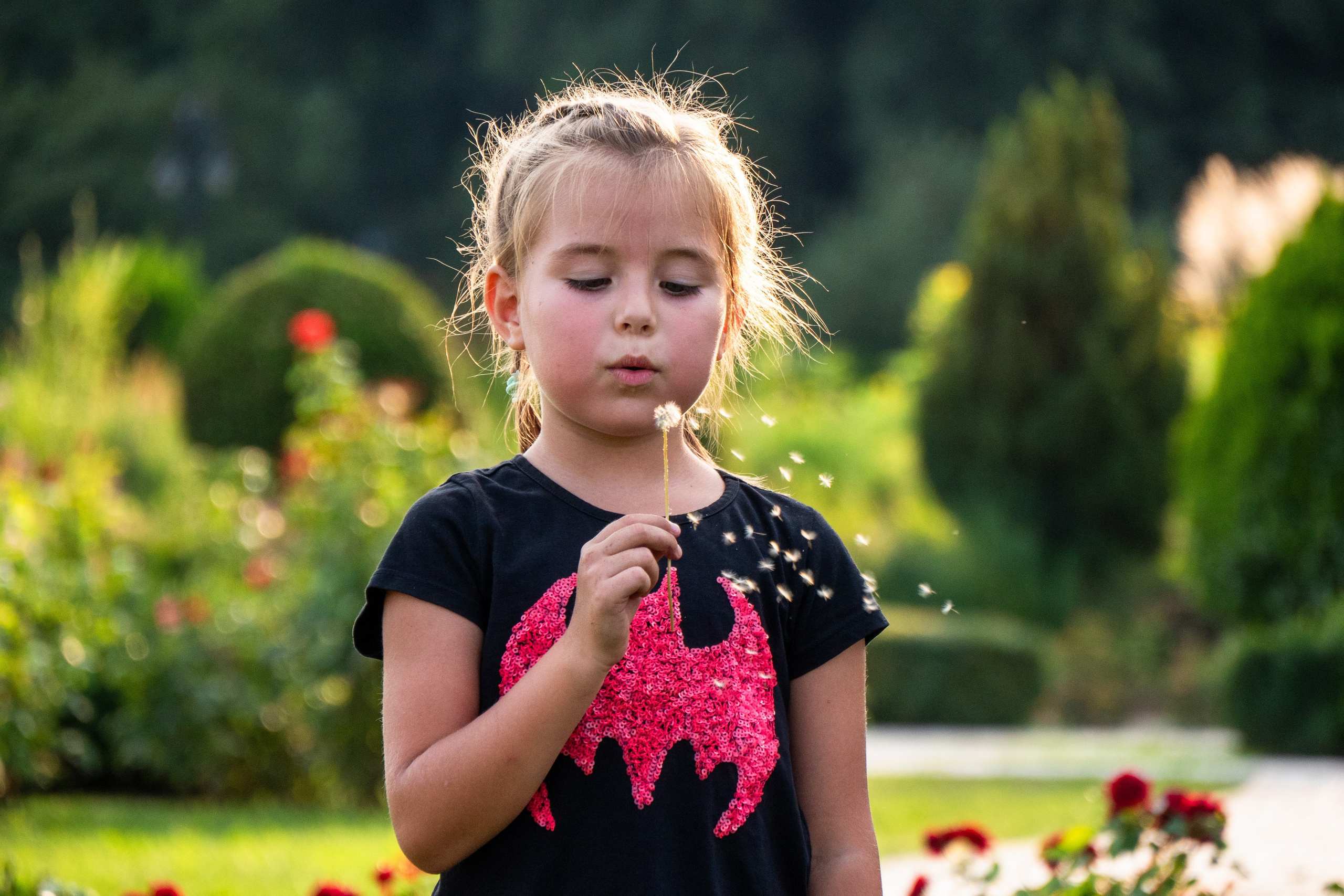 Дети в парке