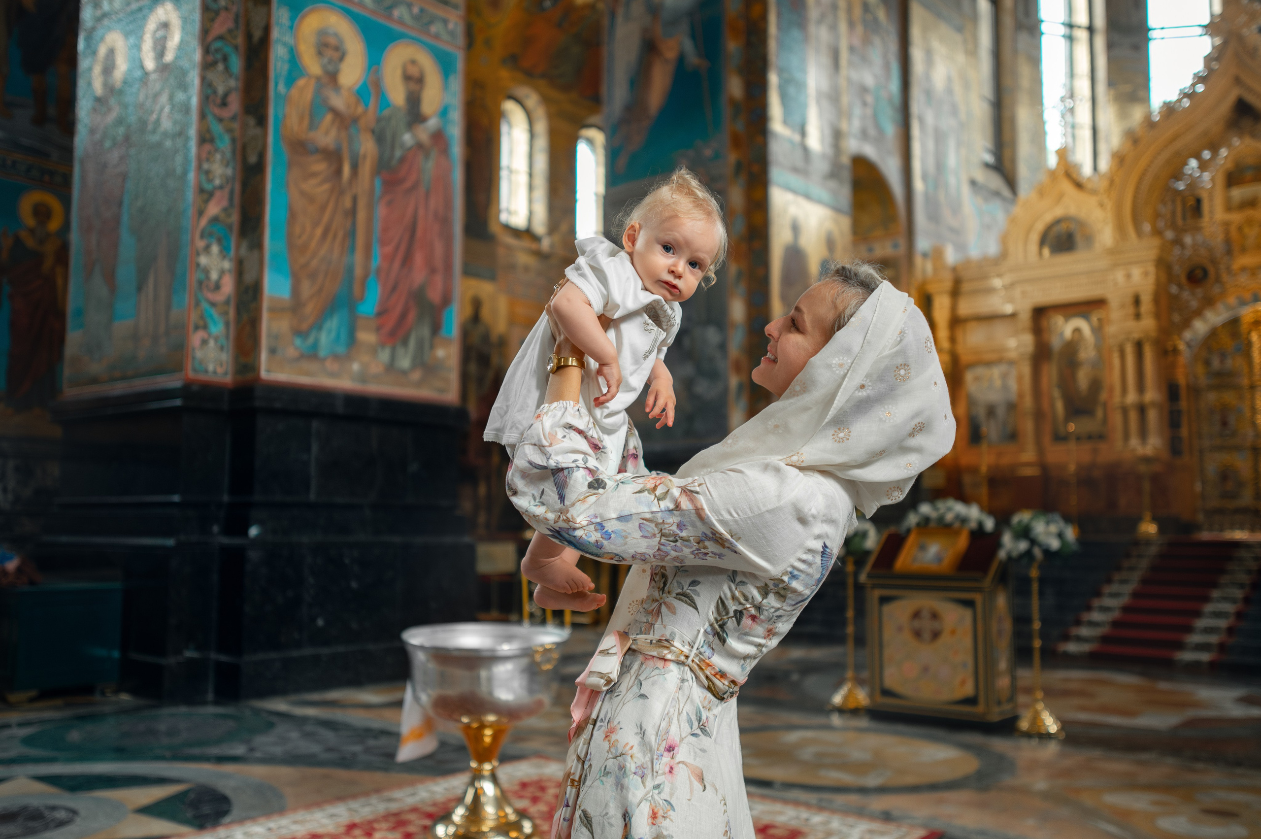 крестины в Спасе на Крови