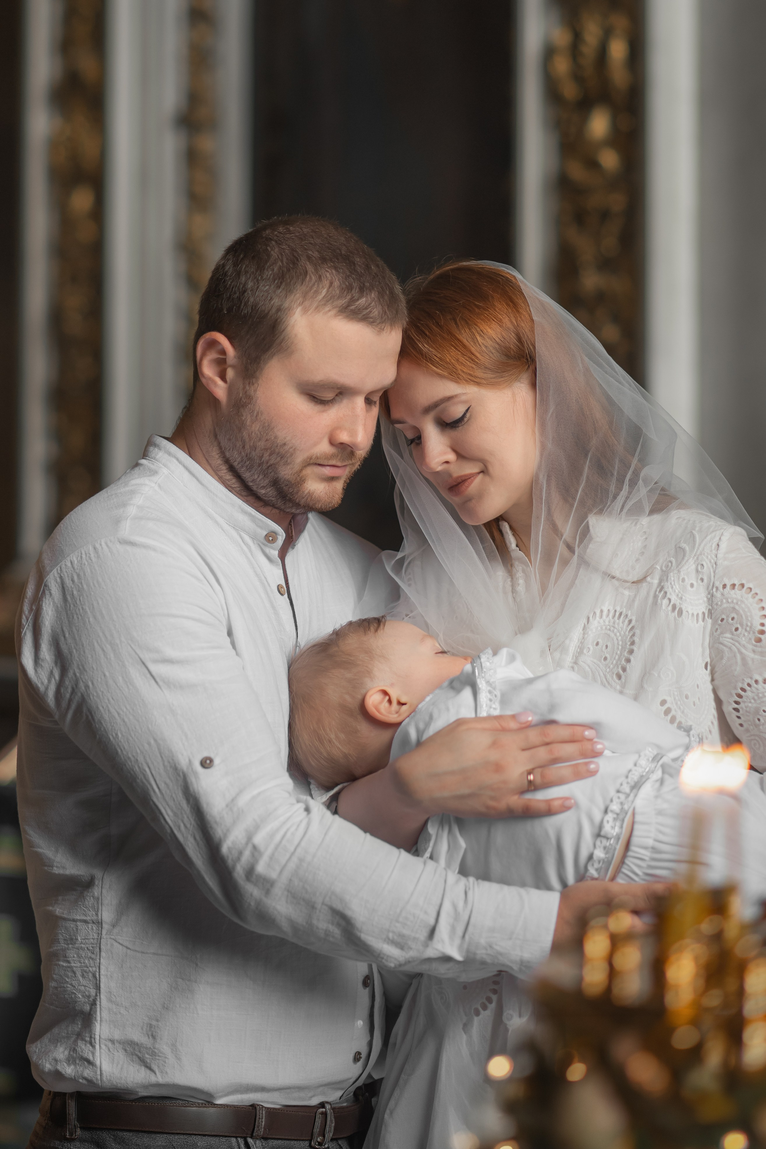 Крещение в Исаакиевском соборе. Фотограф на крещение и венчание, семейный фотограф в Санкт-Петербурге