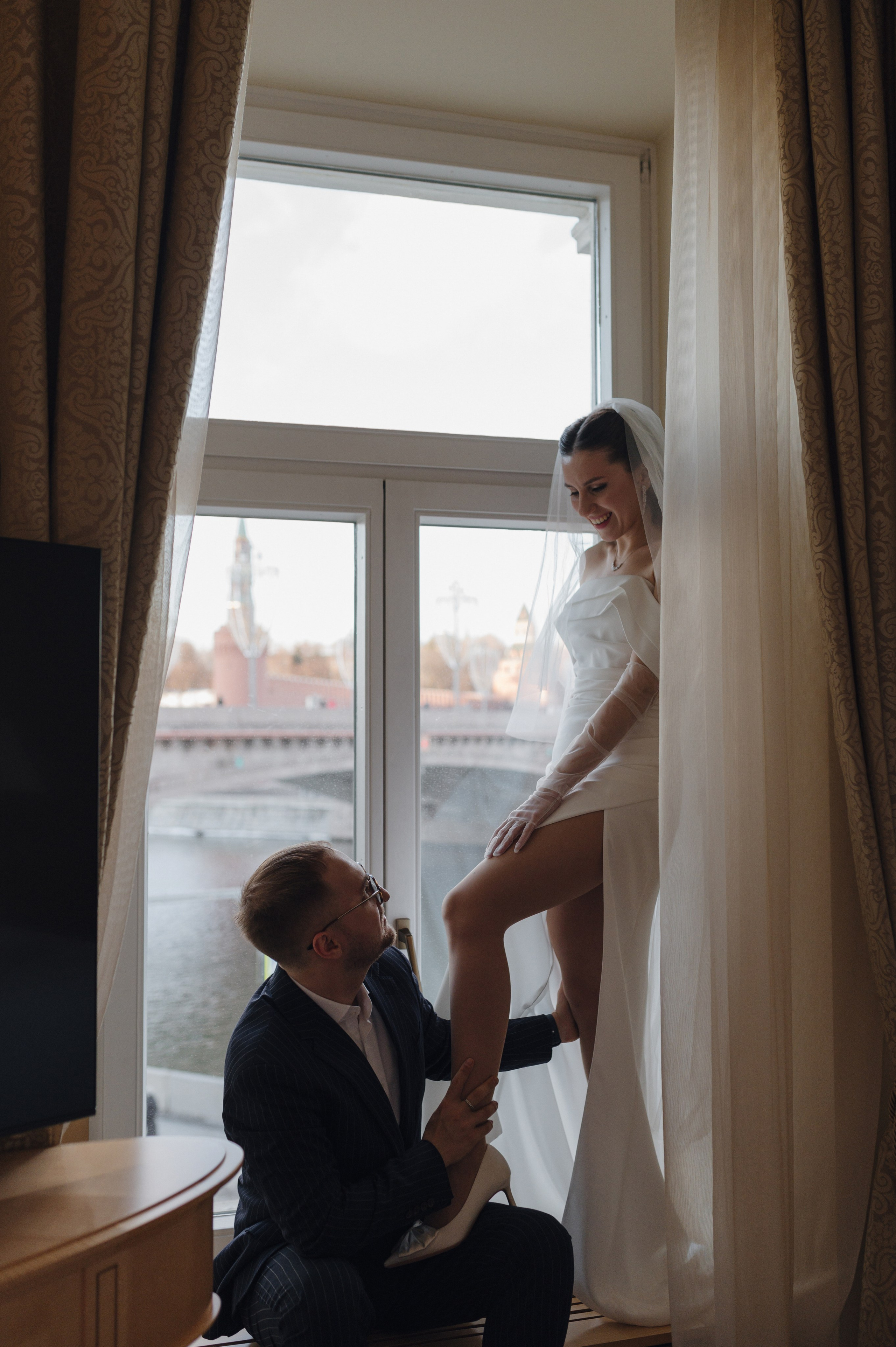 Екатерина и Фёдор, Грибоедовский ЗАГС, Отель Балчуг Кемпински. Свадебный фотограф Москва и Санкт-Петербург. Анастасия Чудина