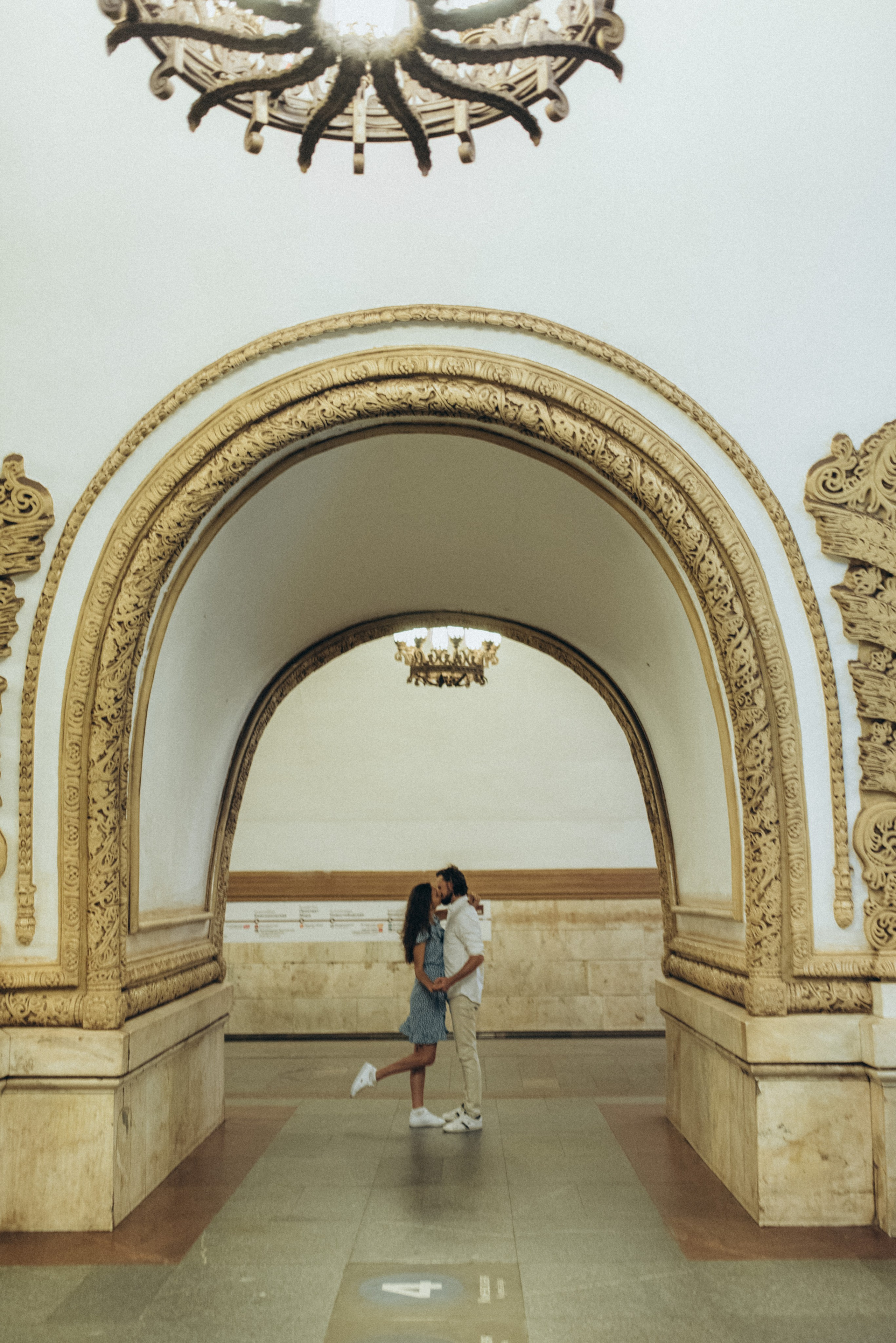 Lovestory в метро. Семейный фотограф в Москве Екатерина Север