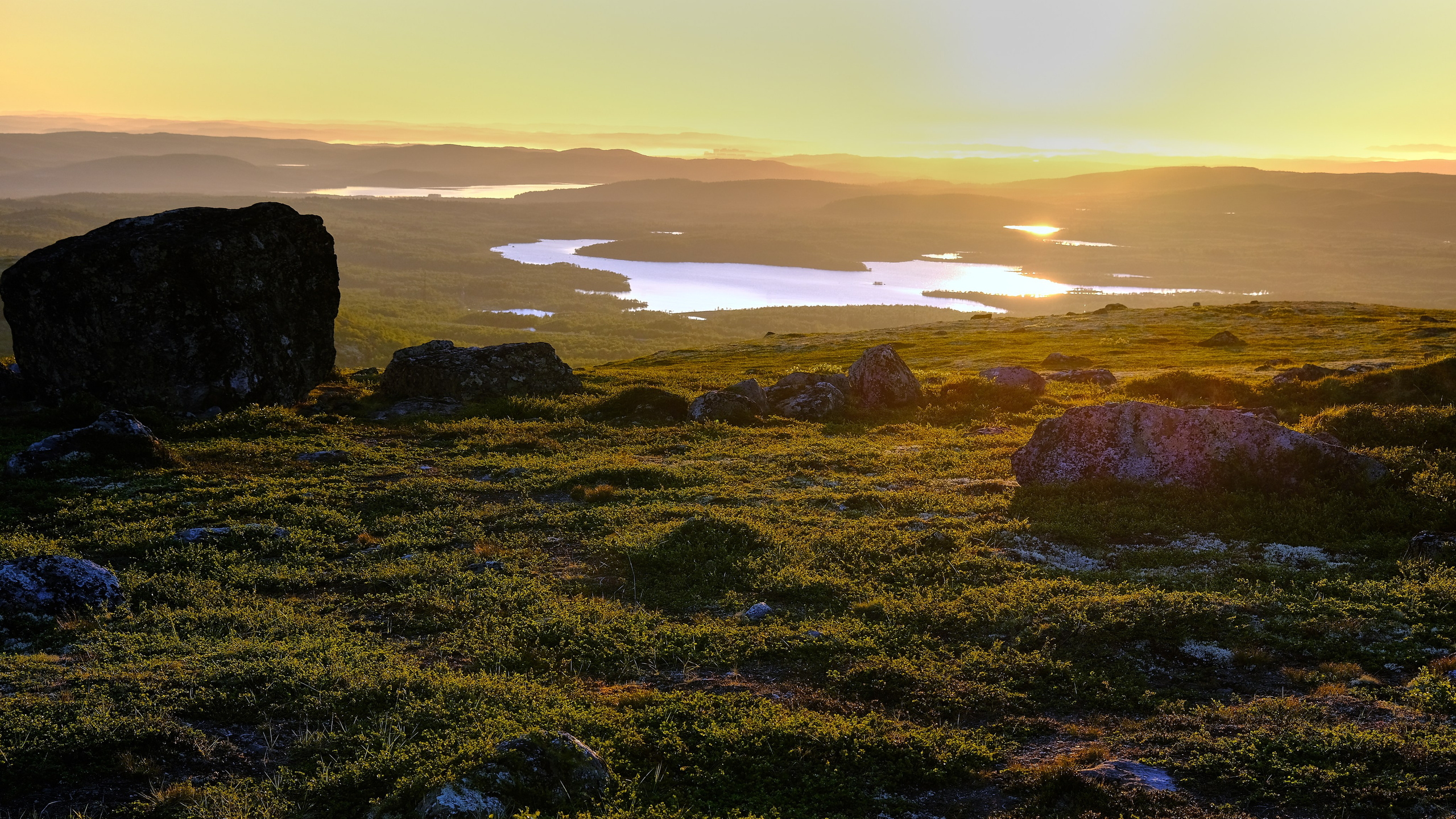 Солнечные ночи Крайнего Севера. Пейзажи Крайнего Севера. Баренцево море, Рыбачий, Средний, Немецкий