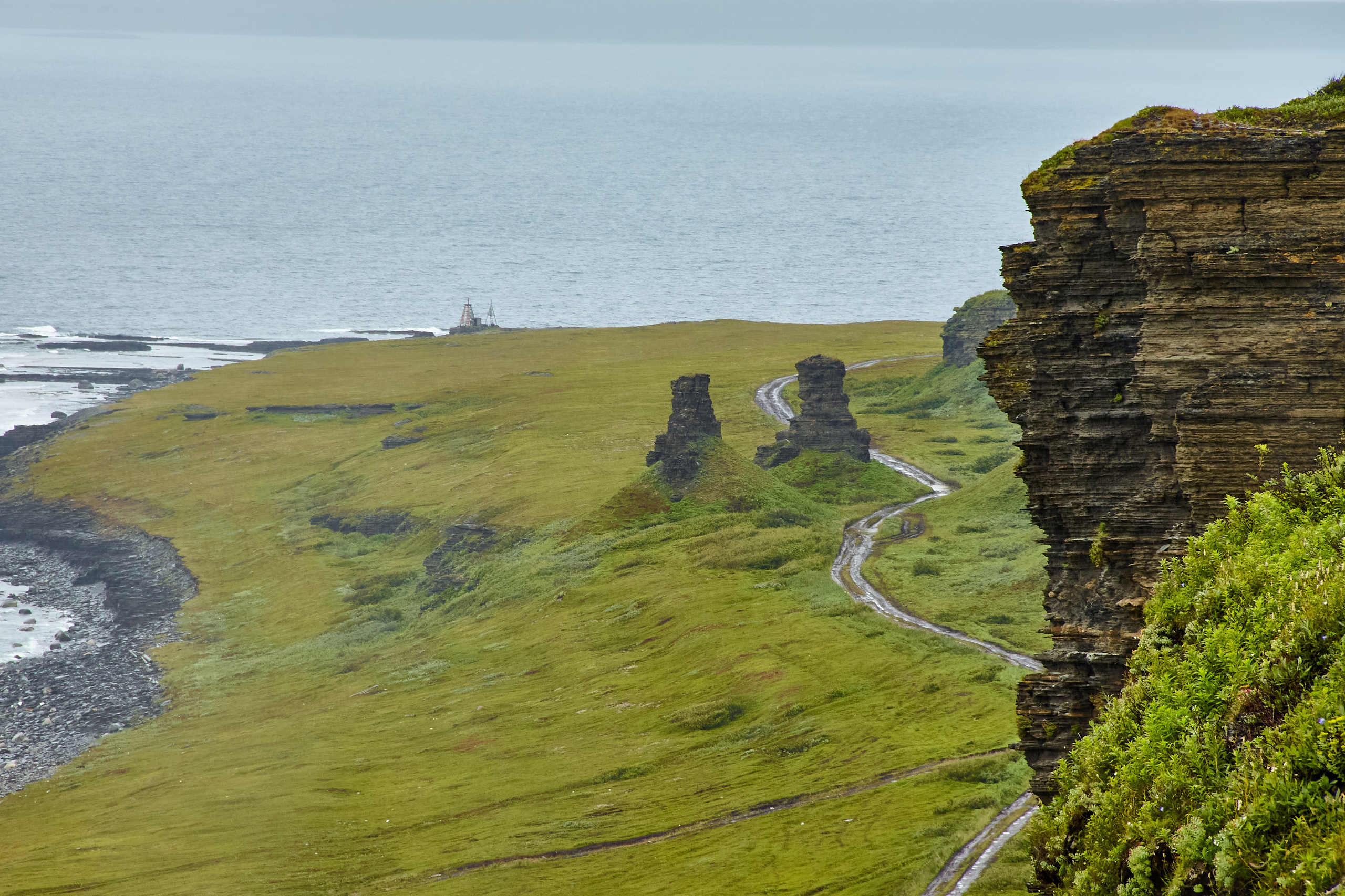 Полуостров Средний. Пейзажи Крайнего Севера. Баренцево море, Рыбачий, Средний, Немецкий