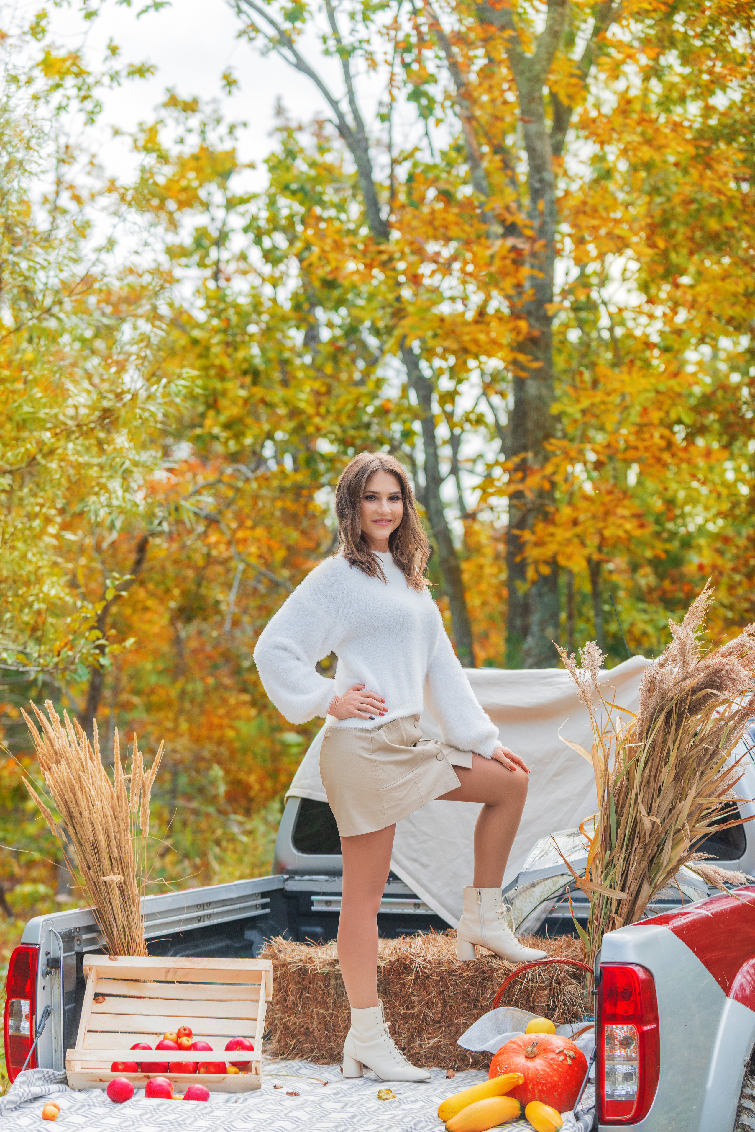 Образы для осенних фотосессий. Семейный и свадебный фотограф во Владивостоке