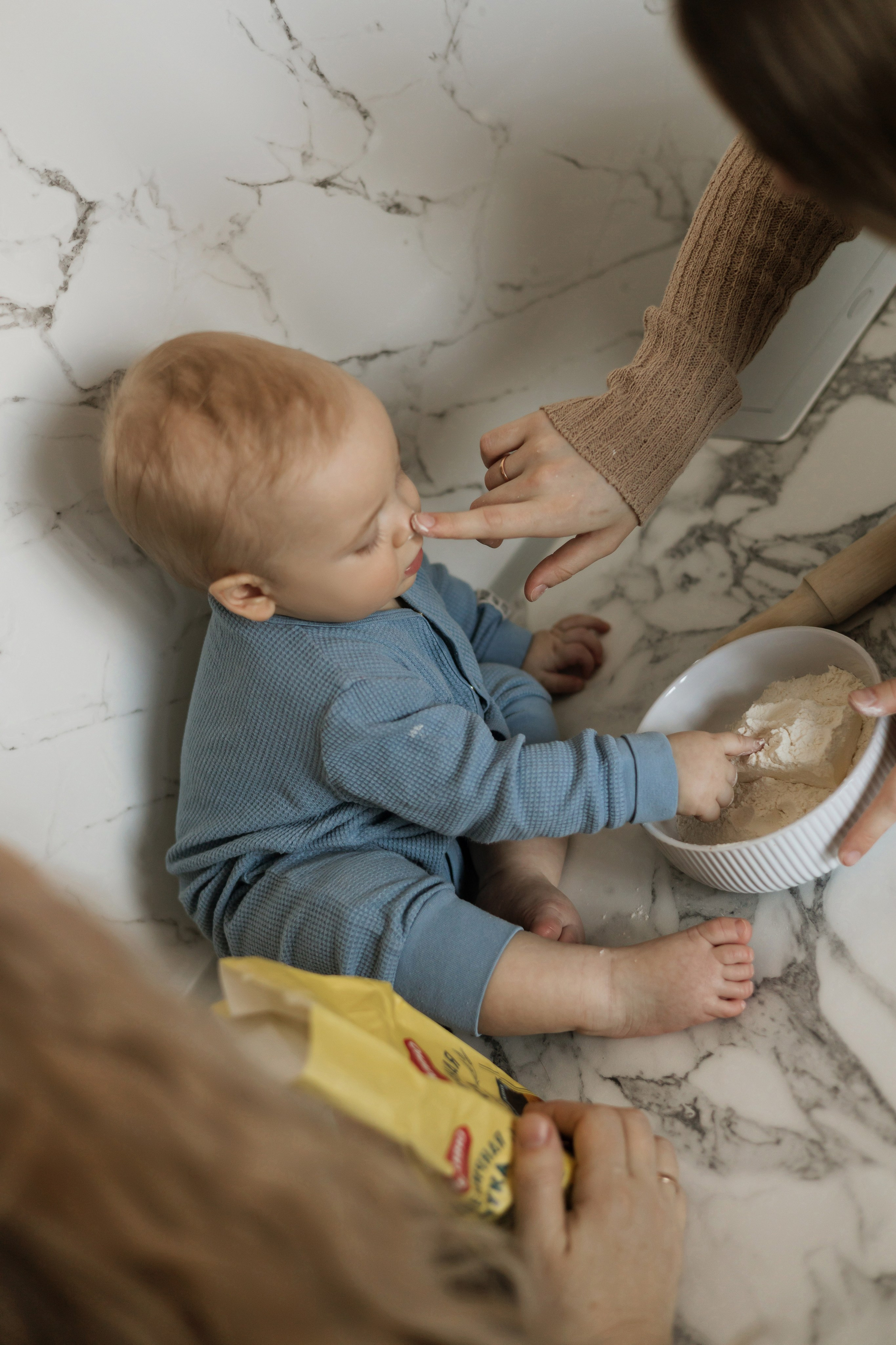 Тимоша с мамой и бабушкой. Фотограф в Кемерово Миллер Анна
