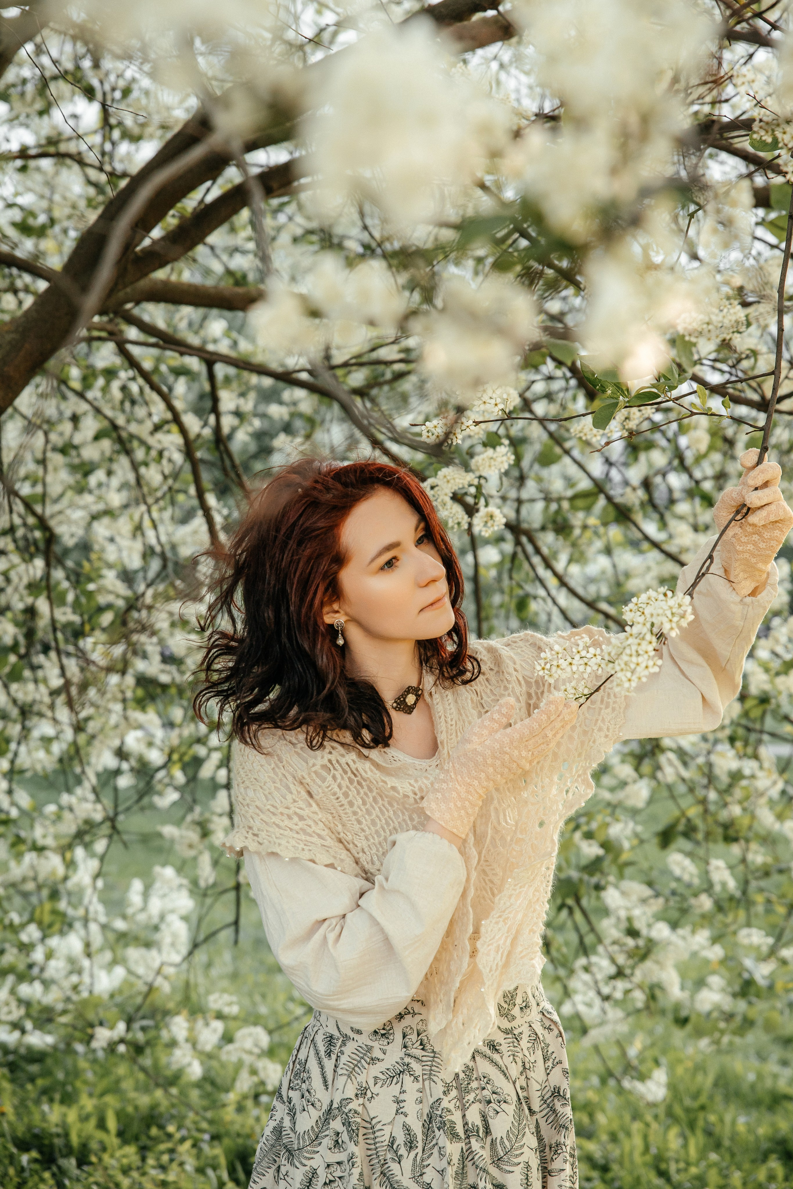Белое цветение. Elena Sova — семейный и женский фотограф в Санкт-Петербурге