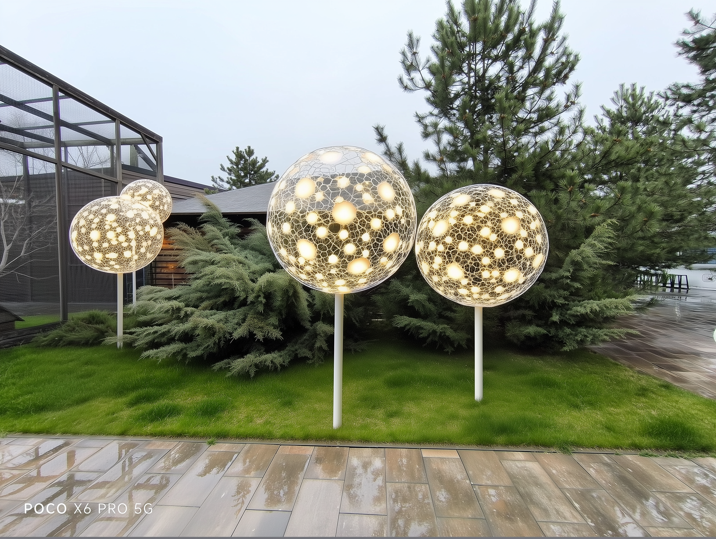 Разработка оформления Графского парка для LAZAR DECOR. Главная