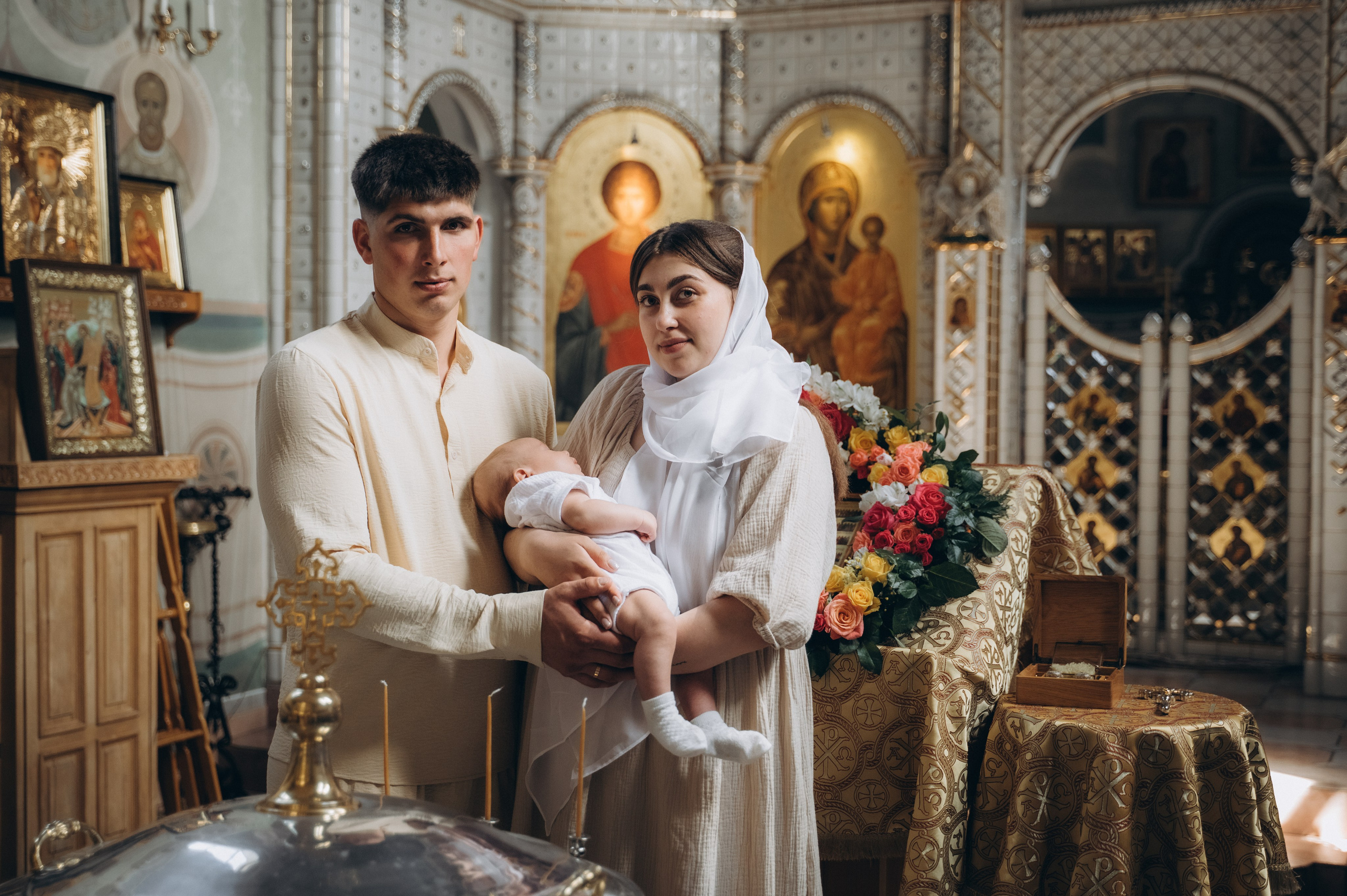 Крещение Арсения (Дом Милосердия). Семейный фотограф в Минске Дарья Дреко