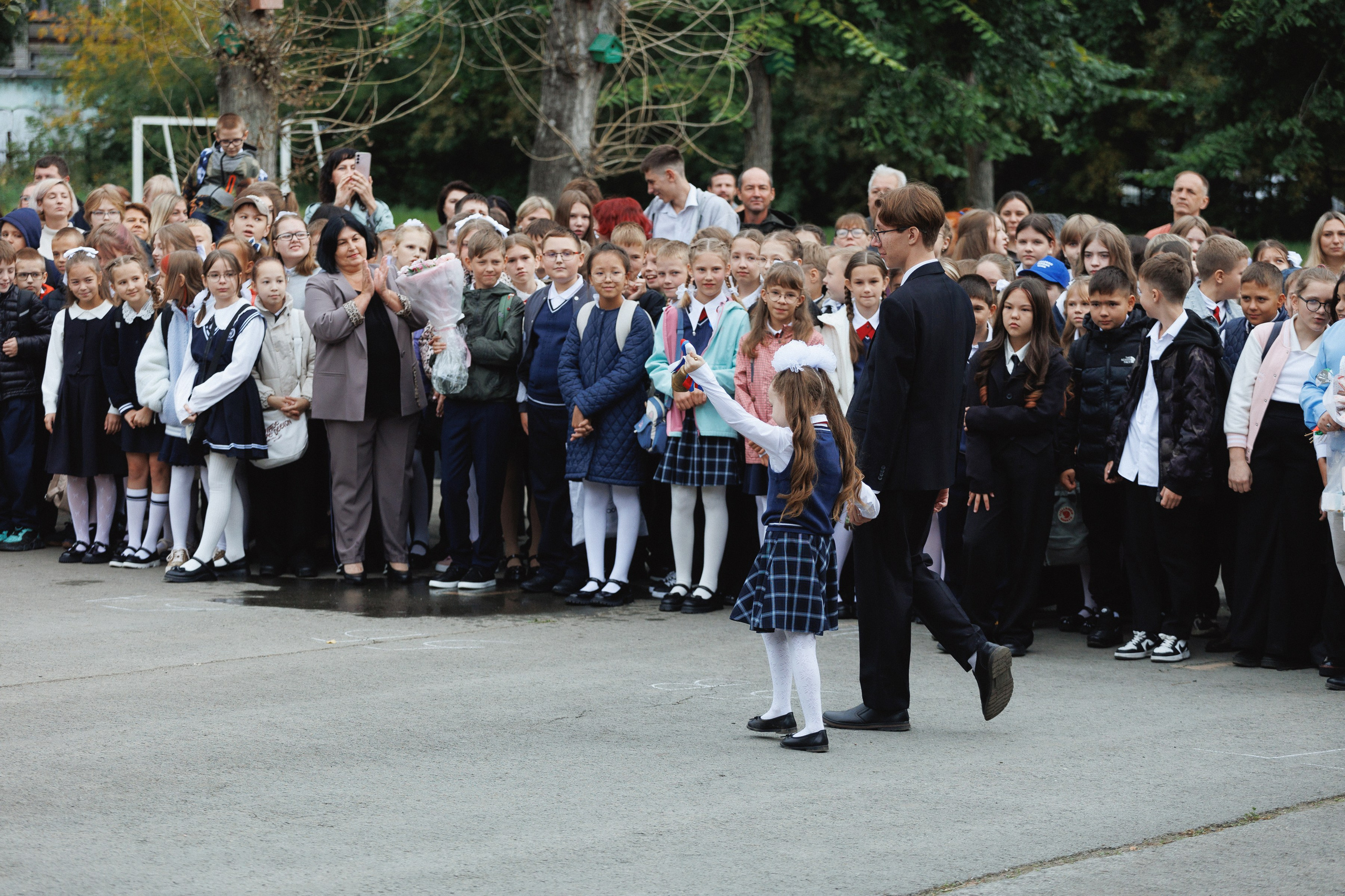 1 сентября лицей № 28. Фотомастерская Воробьевых