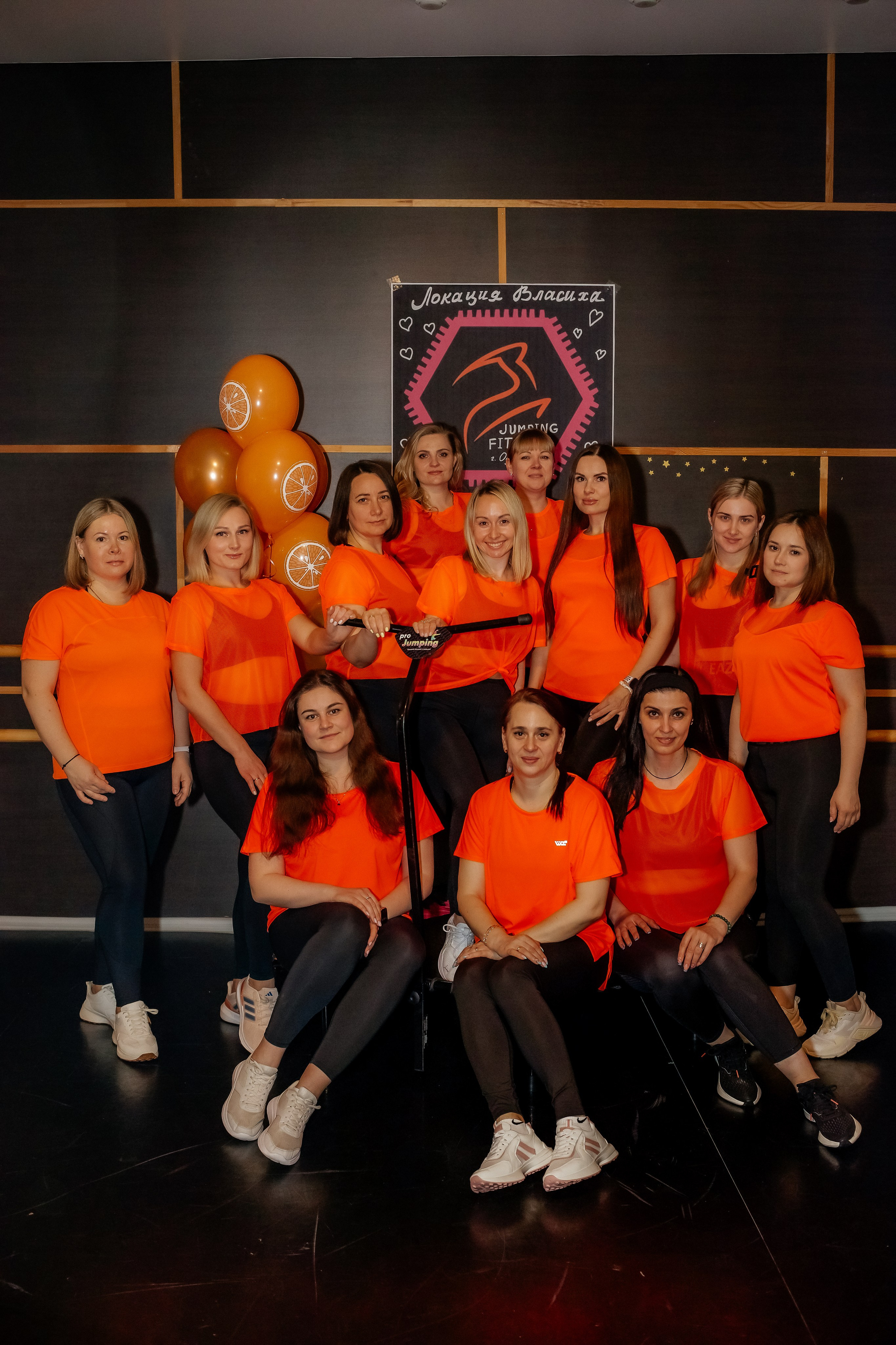 Съемки тренировок для сети студий Jumping Fitness. Ирина Тихонова — фотограф для детей и коллективов в Москве