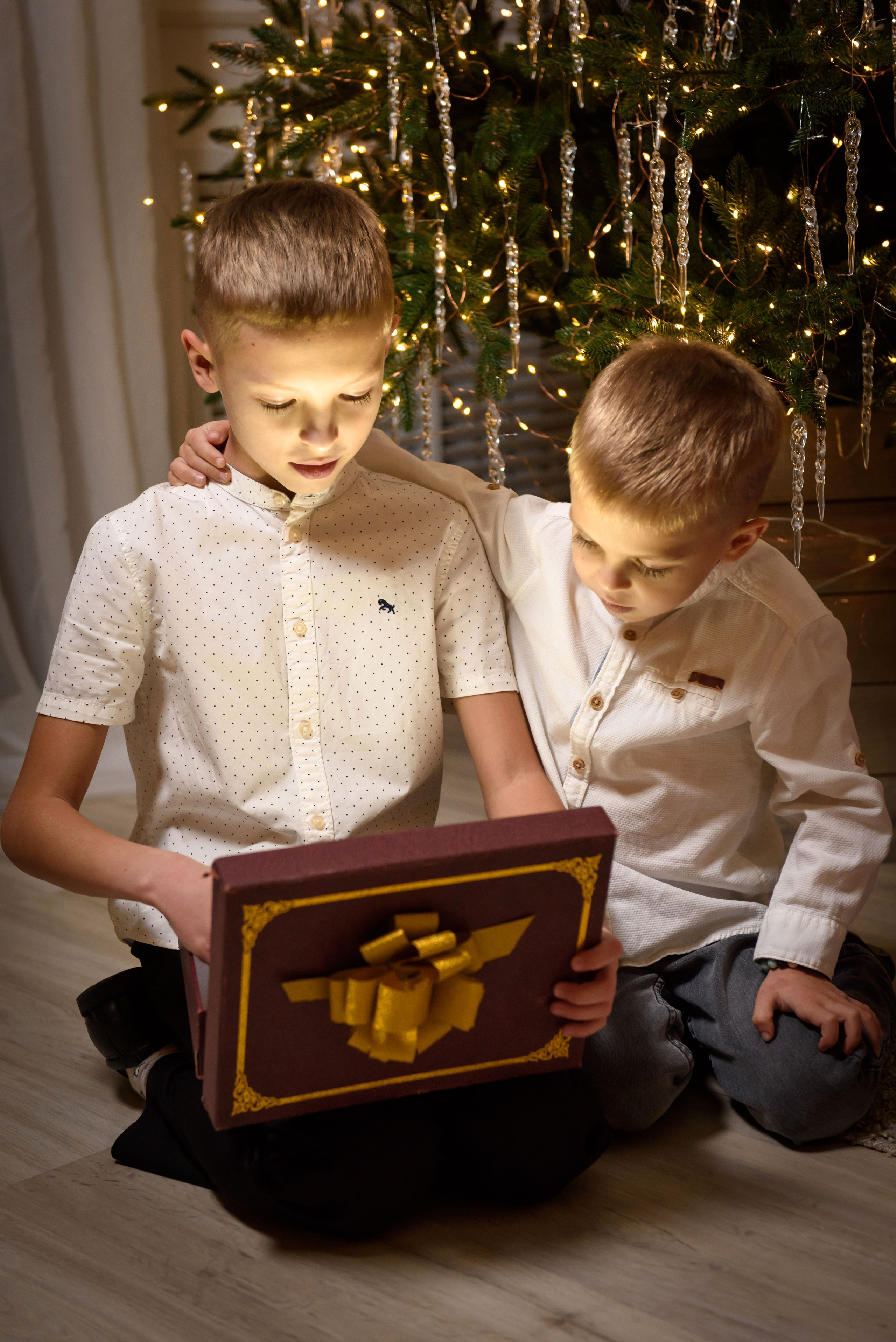 Новогодняя сказка в студии One Love. Семейный и детский фотограф в г. Геленджике Ольга Бурдюк