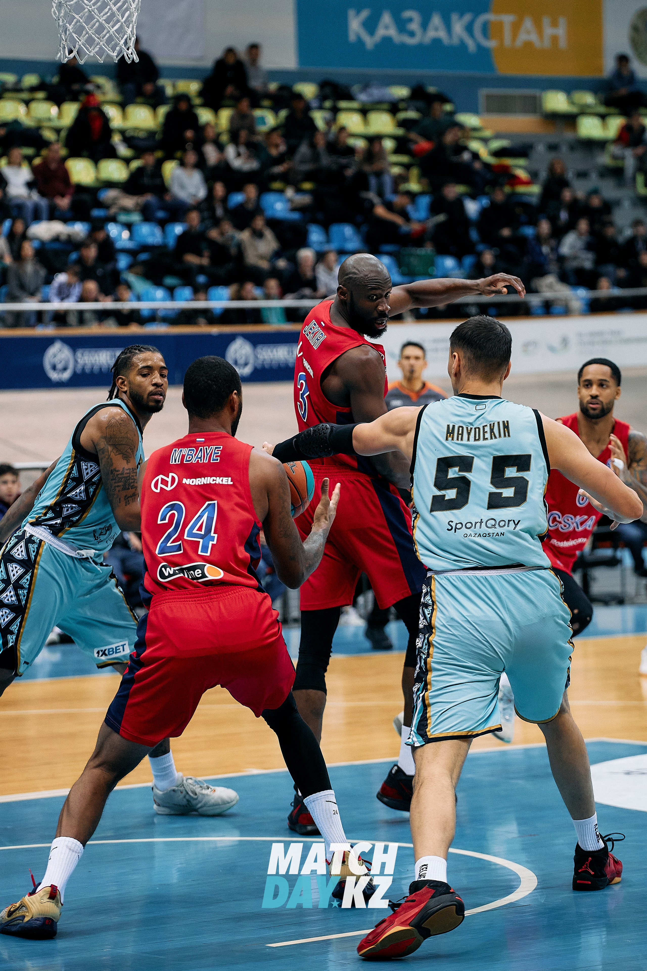 Basketball | Astana versus CSKA | Dec 2023. Professional photo & Event agency (Kazakhstan, Astana)
