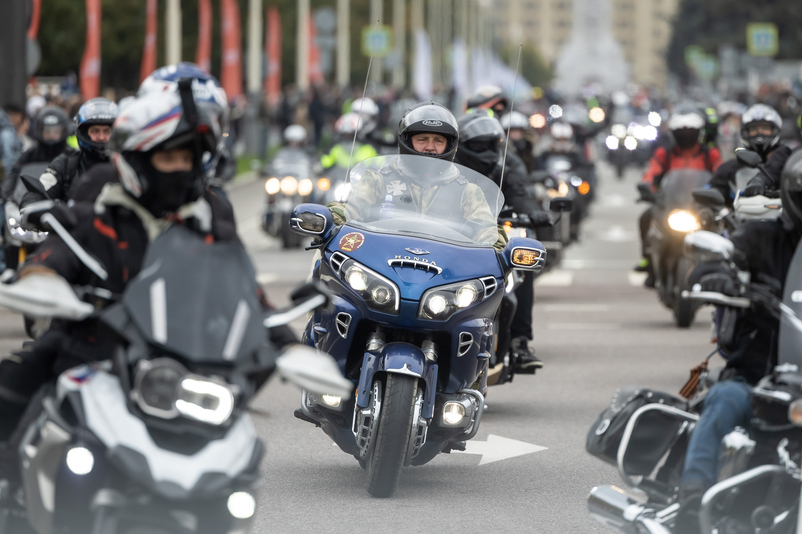 13-й Московский Мотофестиваль. Фотограф Владимир Охрименко