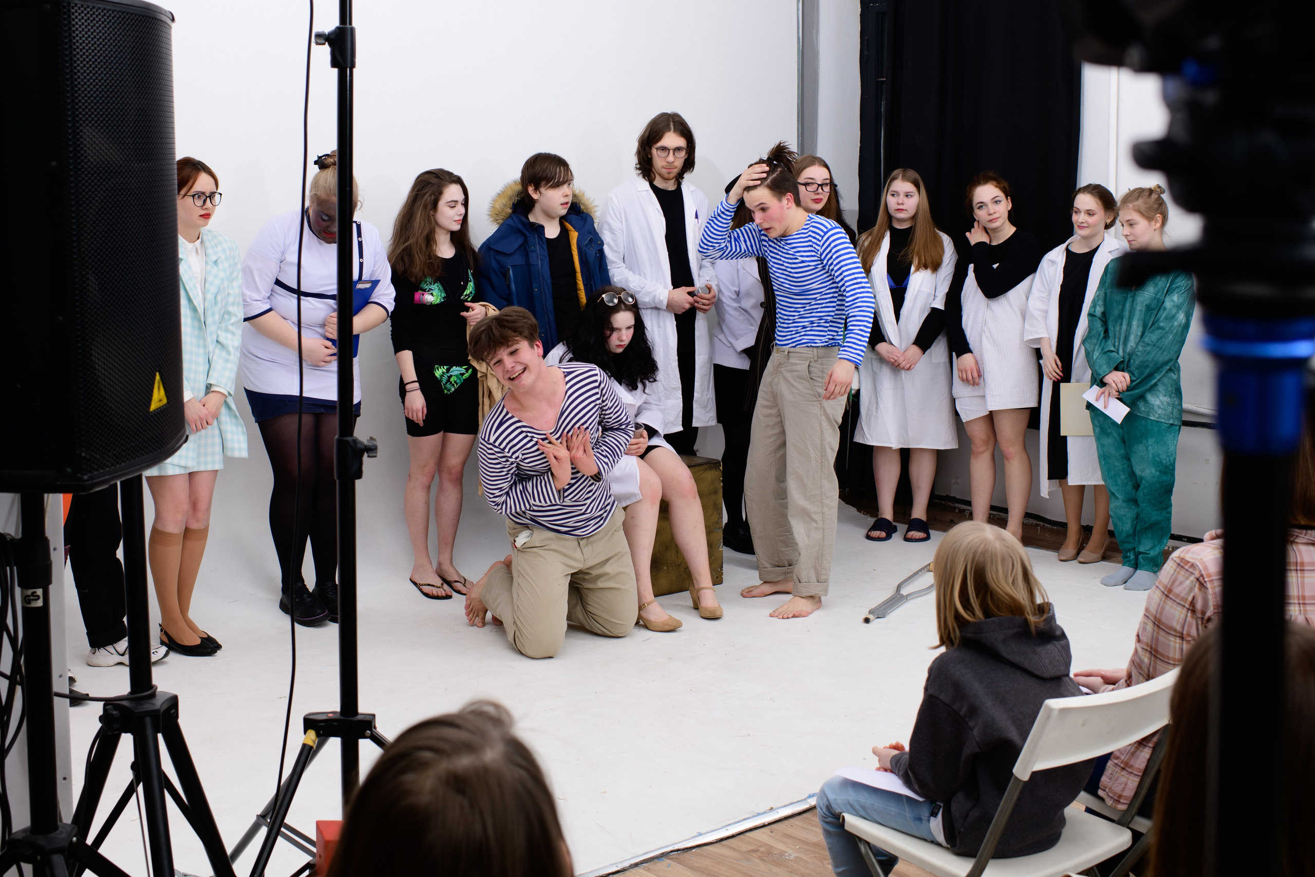 Фотосъемка выступления молодежного театра «РеСпект». Организация и проведение фотосъемок в Санкт-Петербурге. Фотограф Смирягин Илья