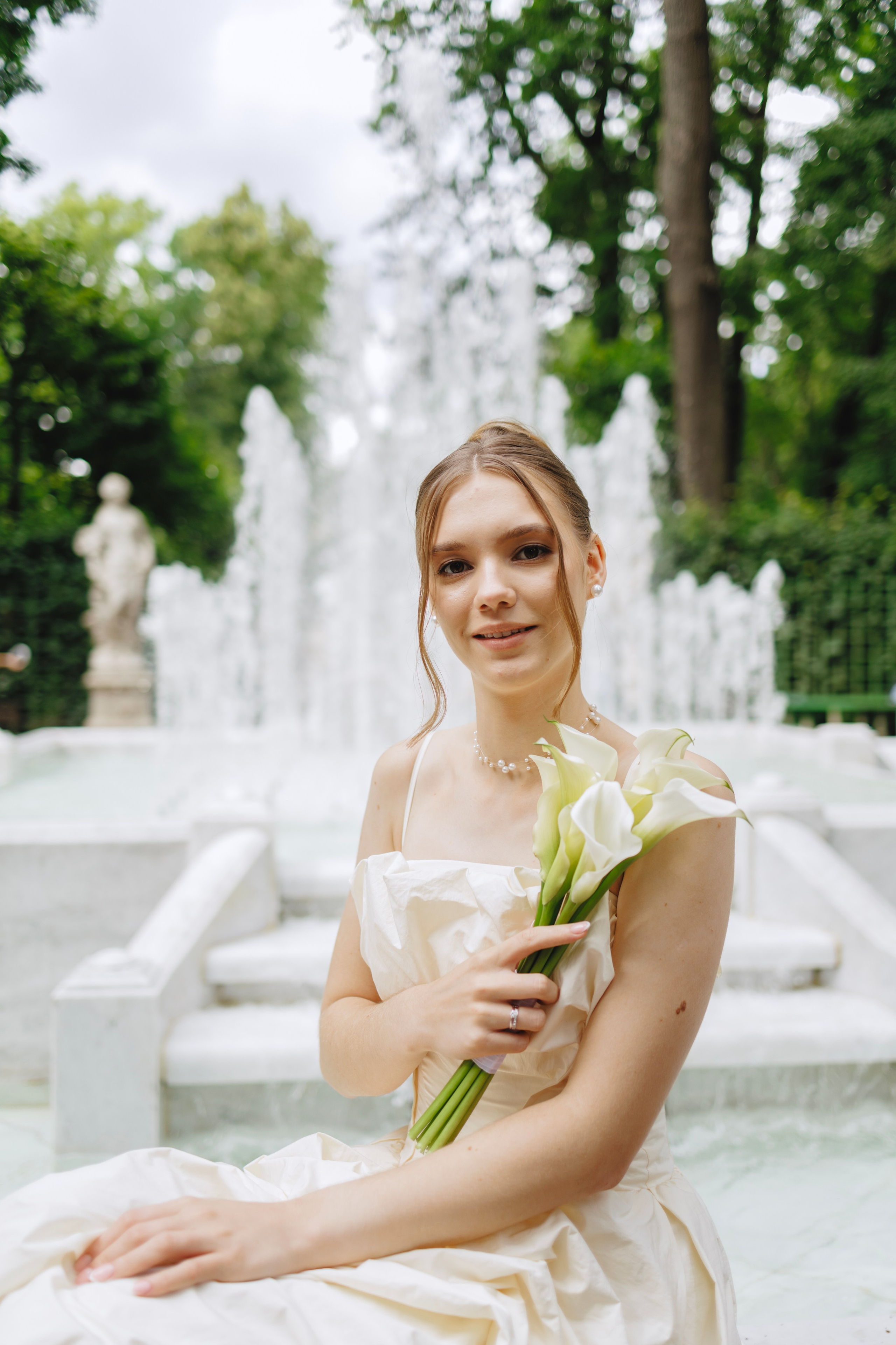 Артем Варвара, Летний сад. Боженова Елена фотограф Санкт-Петербург