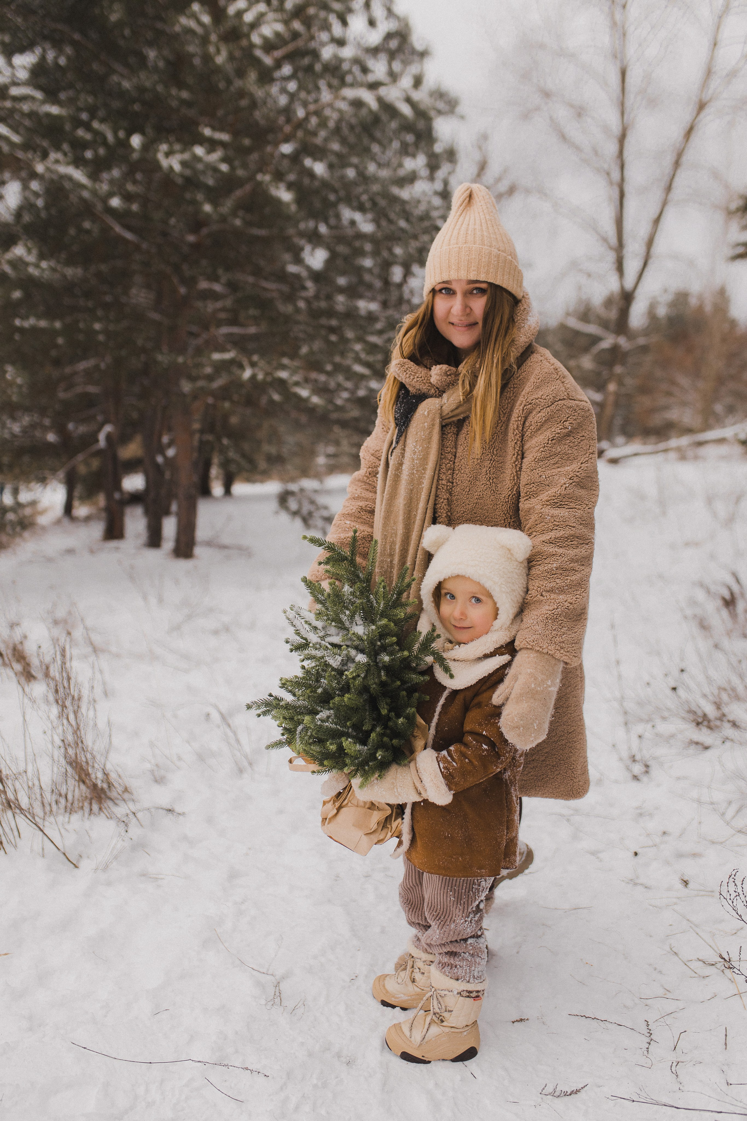Зимние Даша и Кирюшка. Свадебный и семейный фотограф в Белгороде Евгения Курочкина
