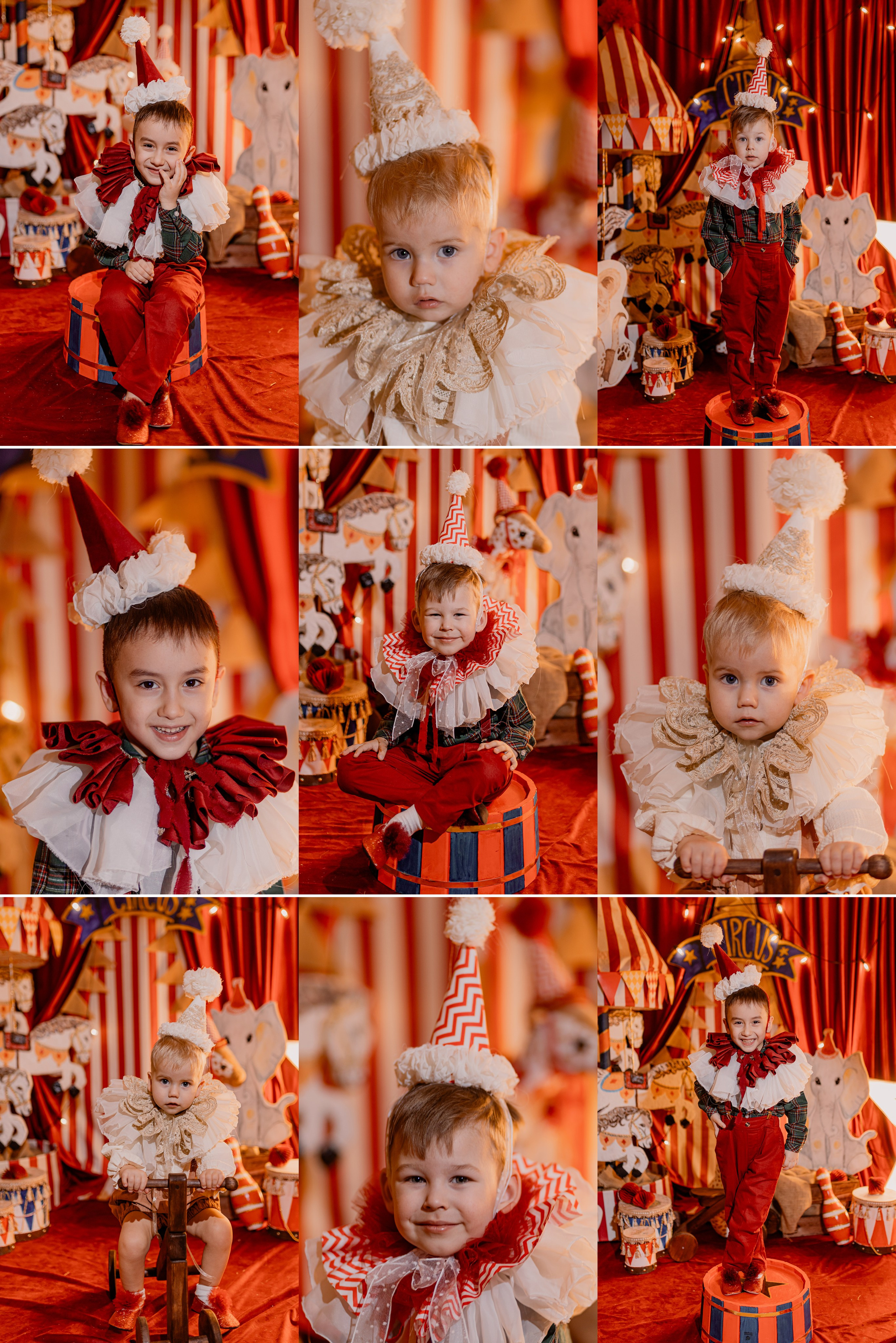 Винтажный Цирк. Студия детской фотографии «Воображение»