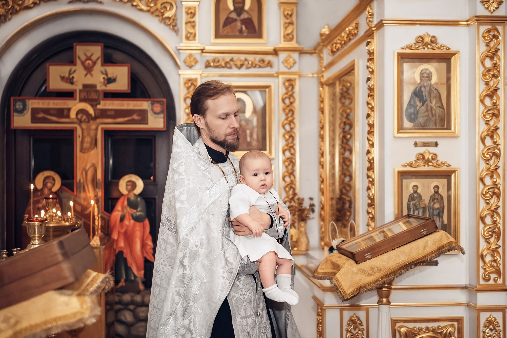 Таинство Крещения (репортажная съемка). Moscow_CPC