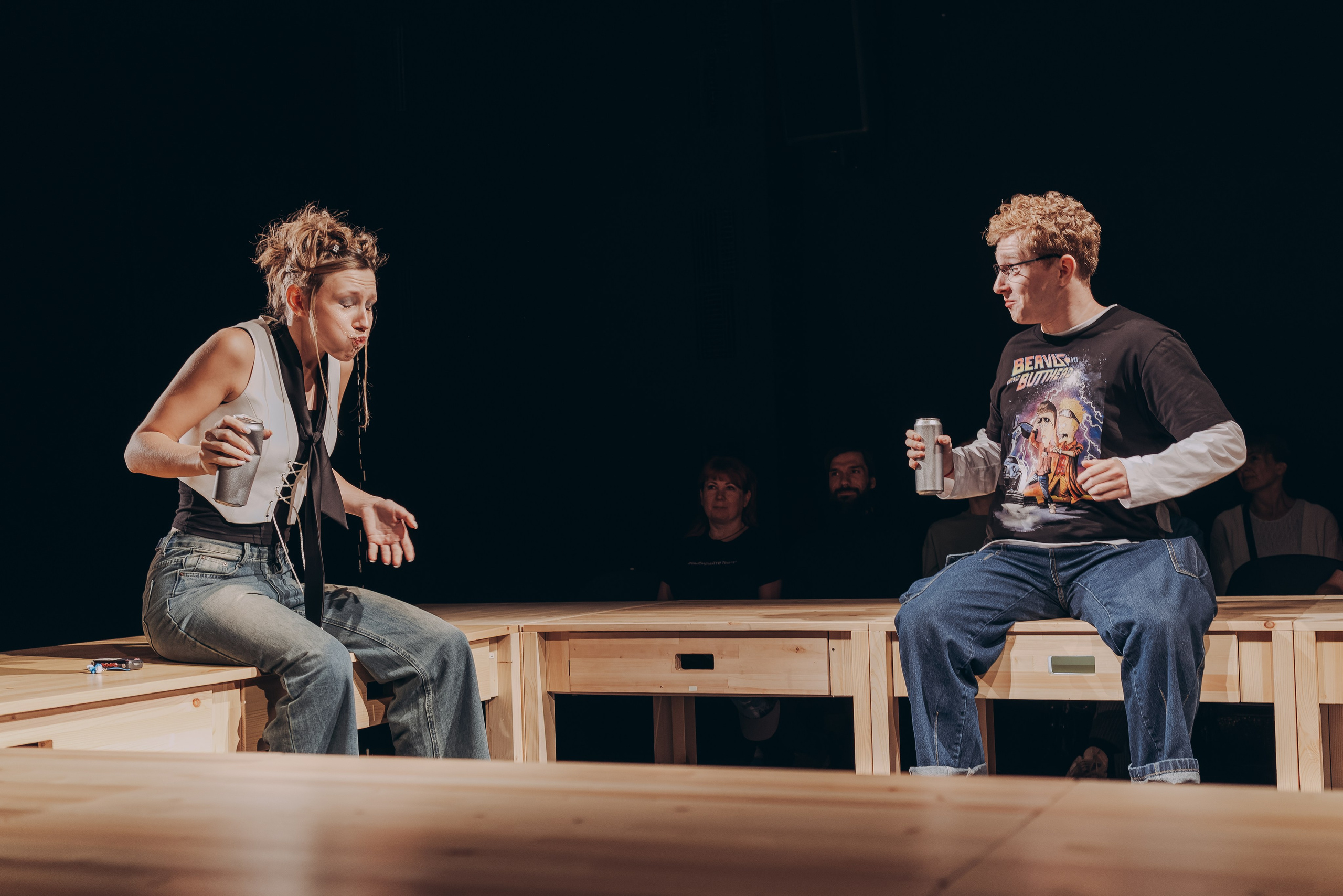 МХТ им. Чехова, «Флешбэк 2002». Фотограф и режиссер Московко Екатерина