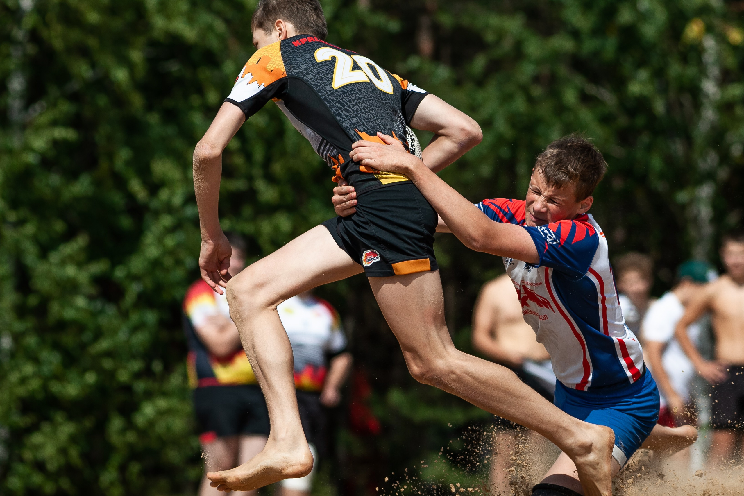 «Кубок «Молота» по пляжному Регби. Фотография