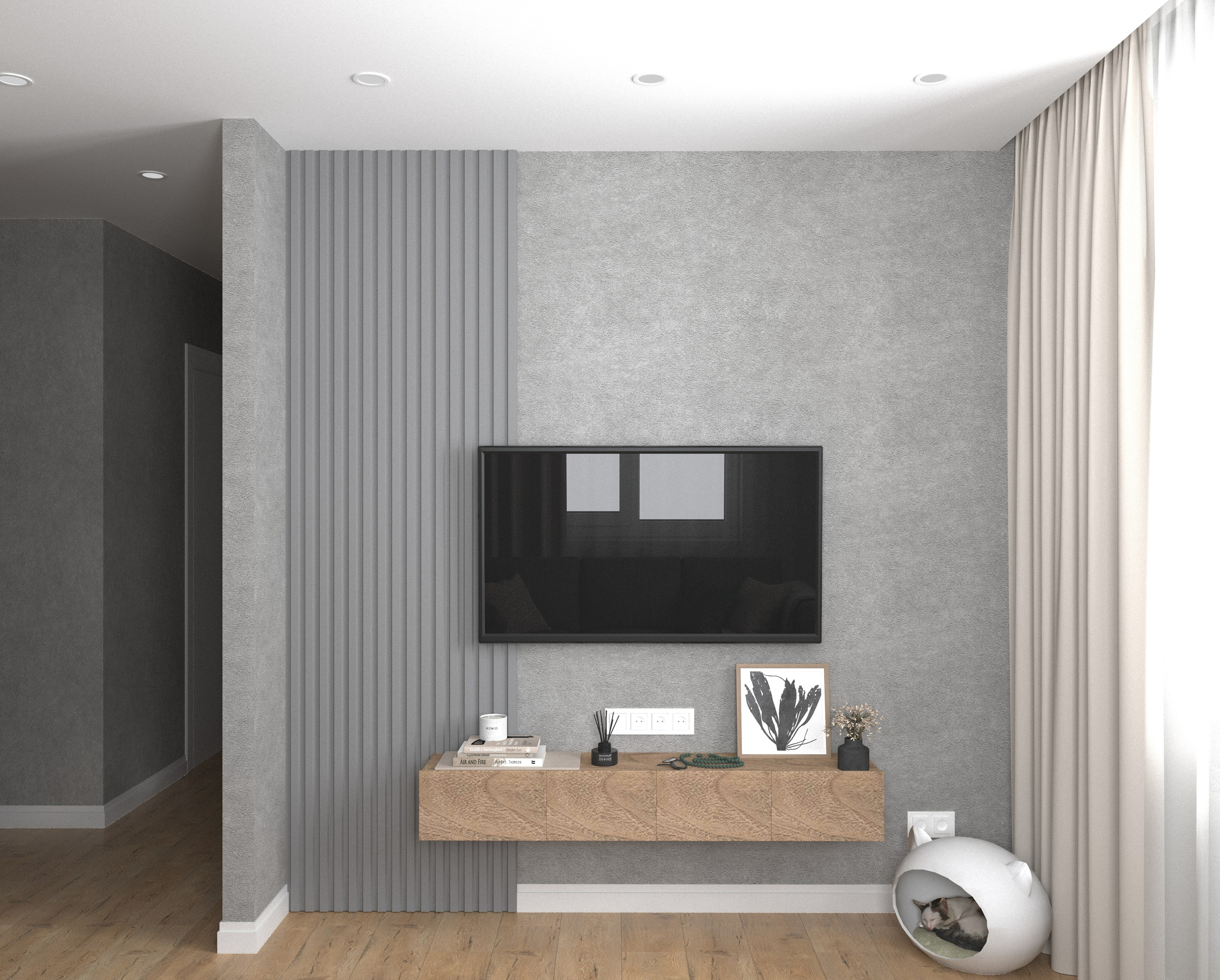 Квартира ЖК Можайский г. Владивосток. Дизайн интерьера / Дизайн-проект / Лебедь Юлия