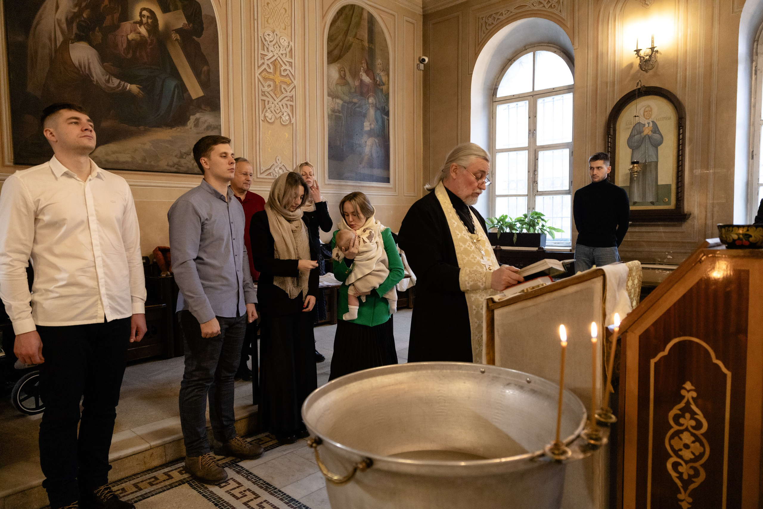 Крещение. Семейная и портретная съёмка в Москве